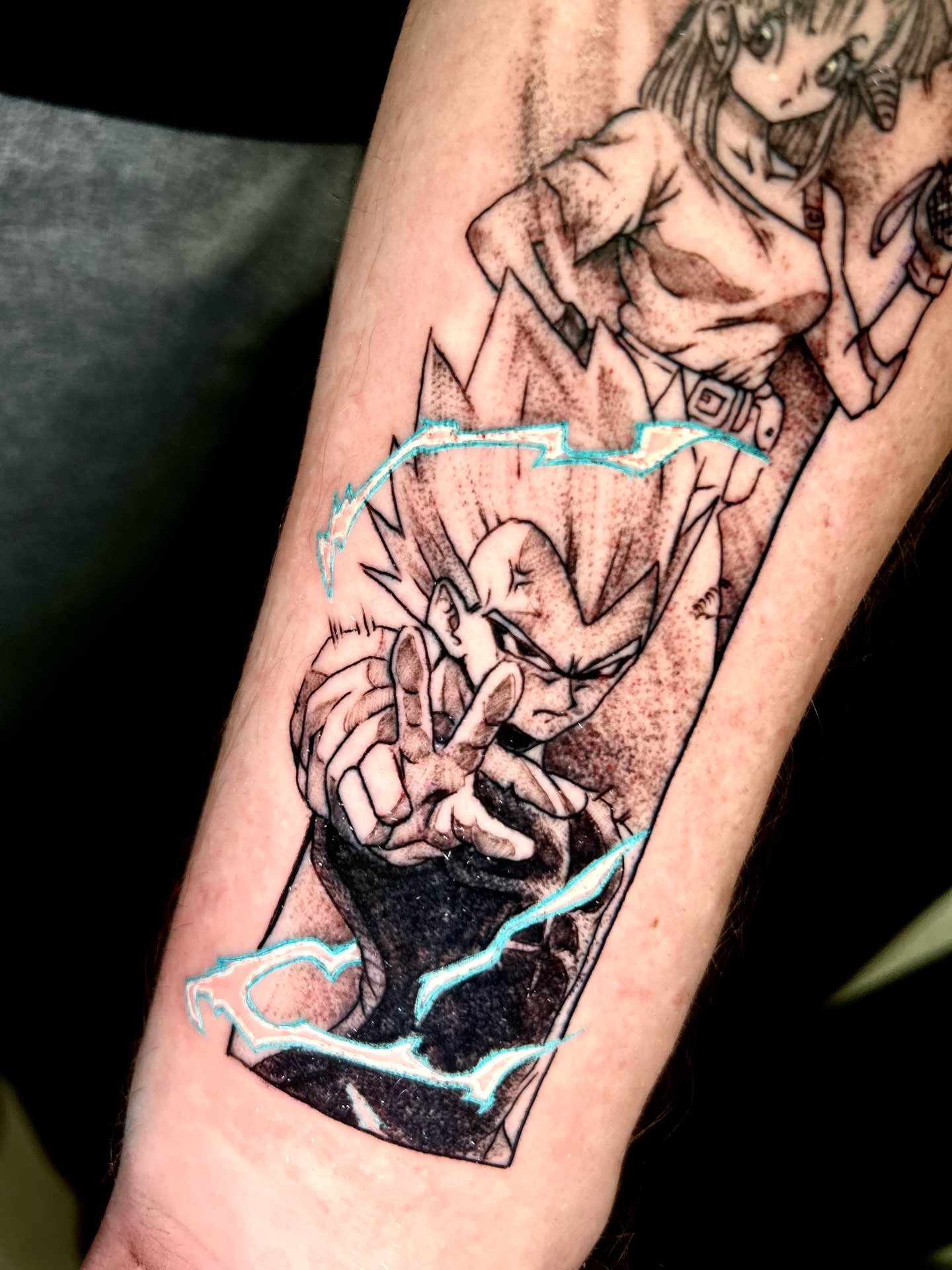 Dragon ball character anime tattoo on the forearm by π°ππππ π»ππππ - π°ππππ π±&πΆ ππππππ π°πππππ