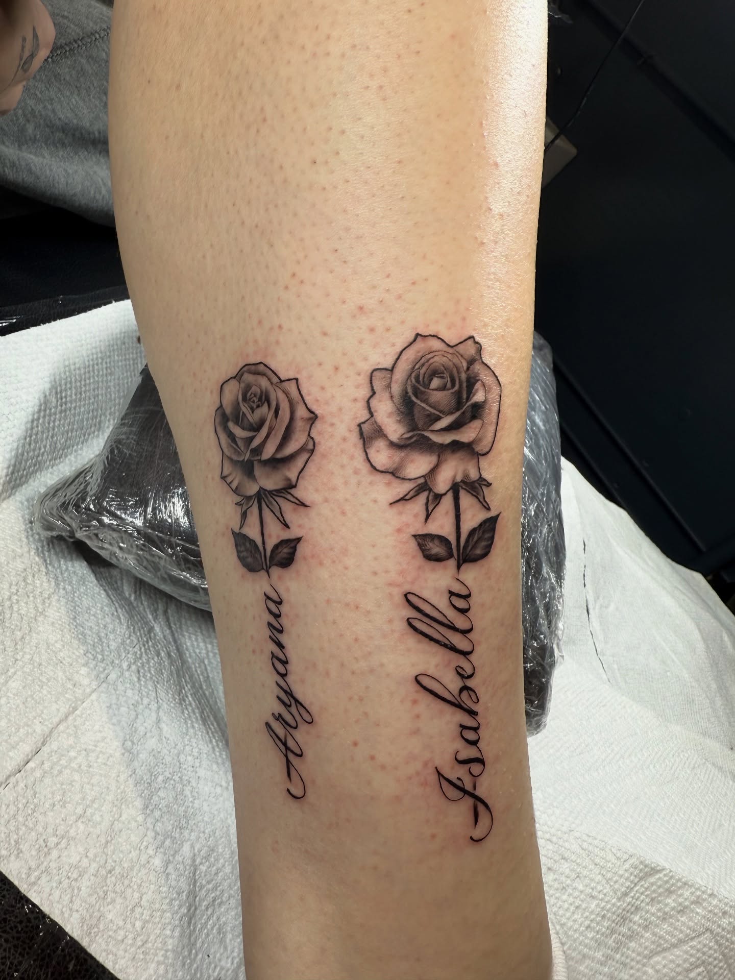 Tattoo by @sambo.ink — black_and_grey