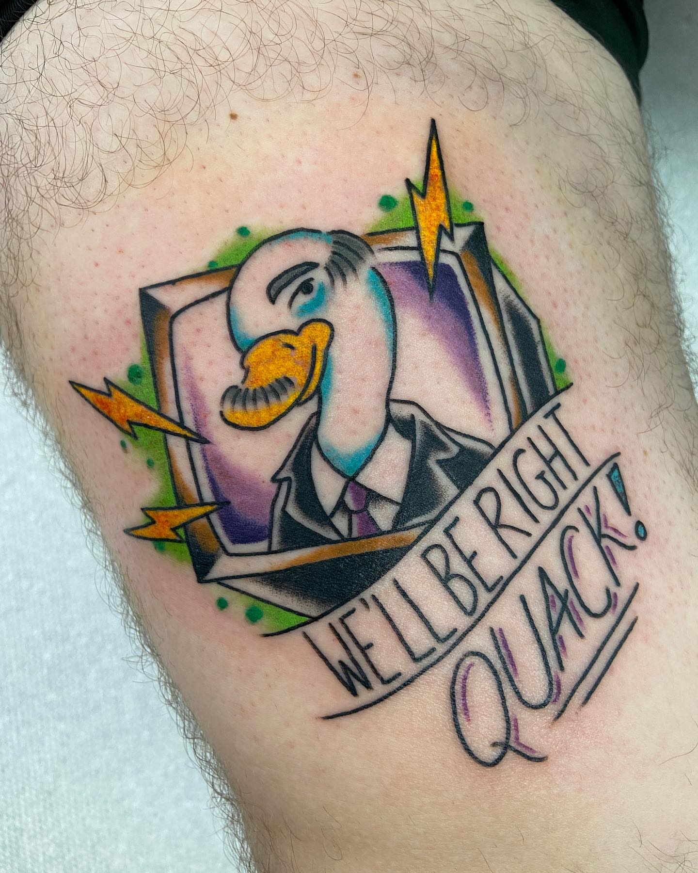 Tattoo by @electriclucy — new_school