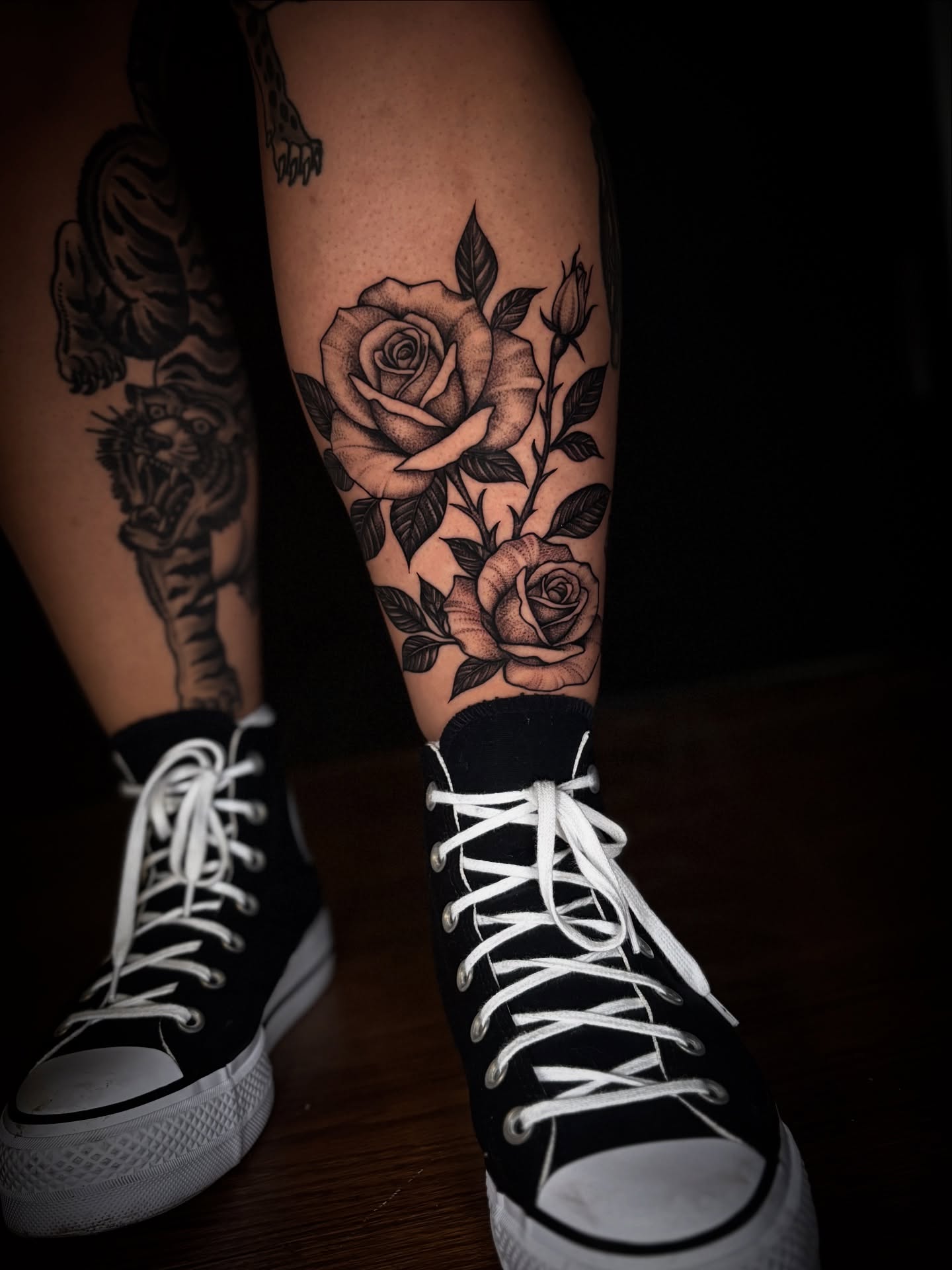 Tattoo by @joannatattoos β black_and_grey