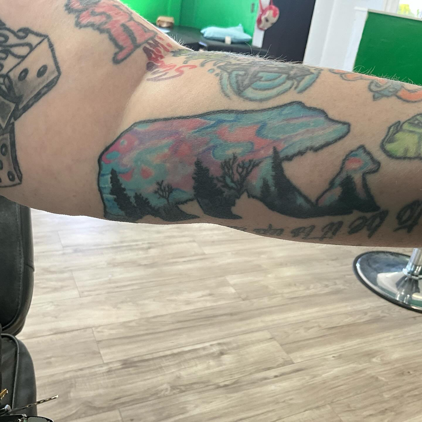 Tattoo by @jimtattoos801 — dotwork, realism