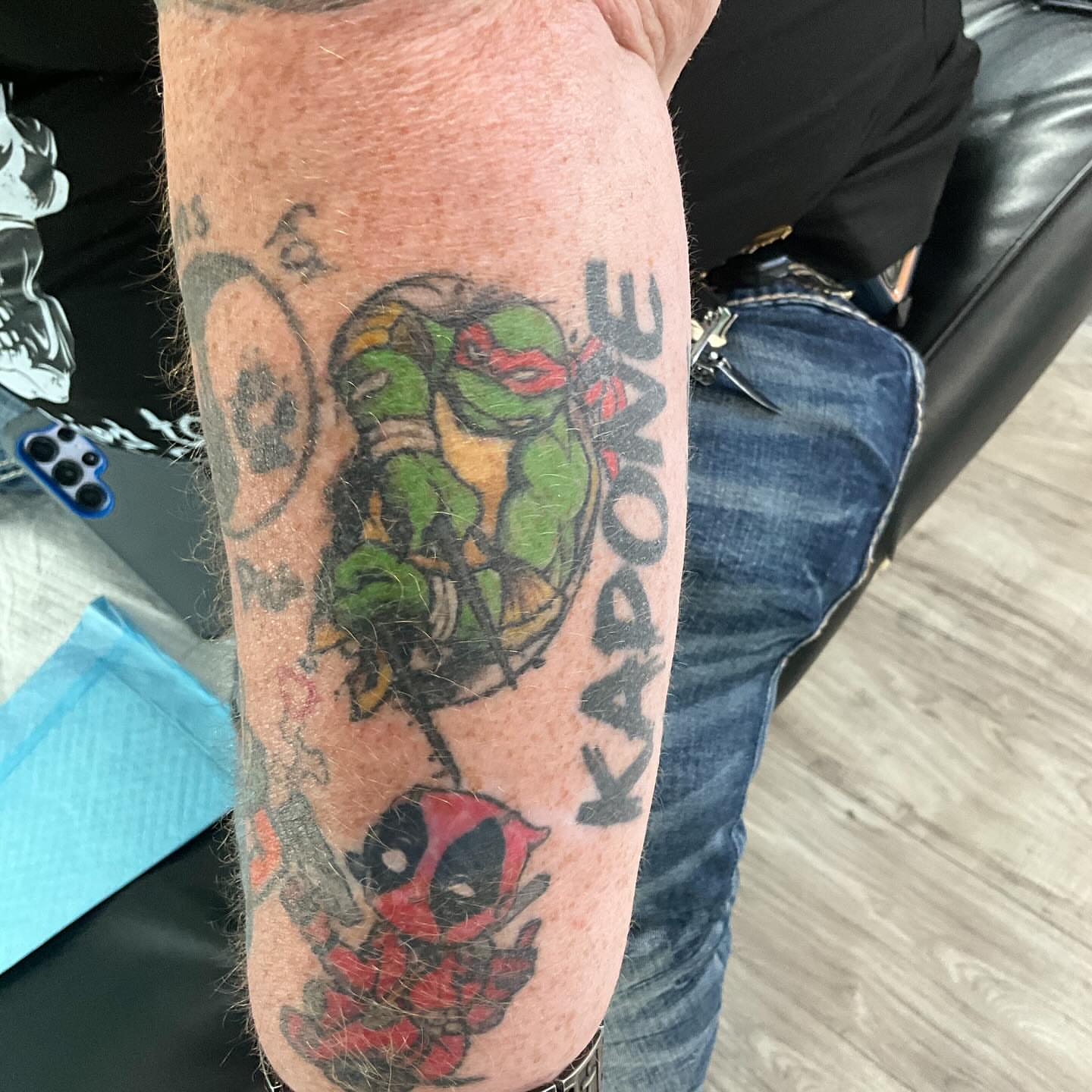 Tattoo by @jimtattoos801 — dotwork