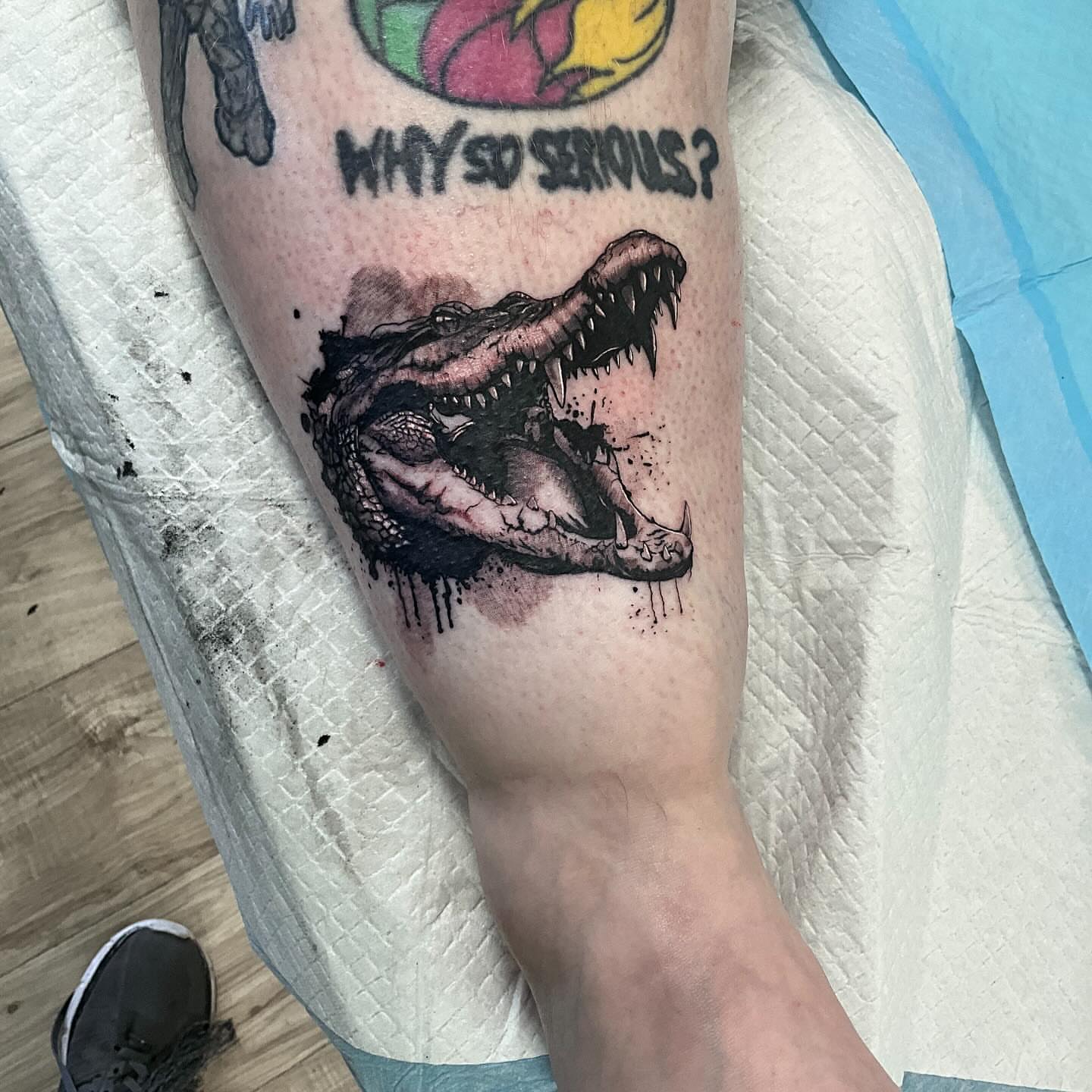 Tattoo by @jimtattoos801 — realism, dotwork