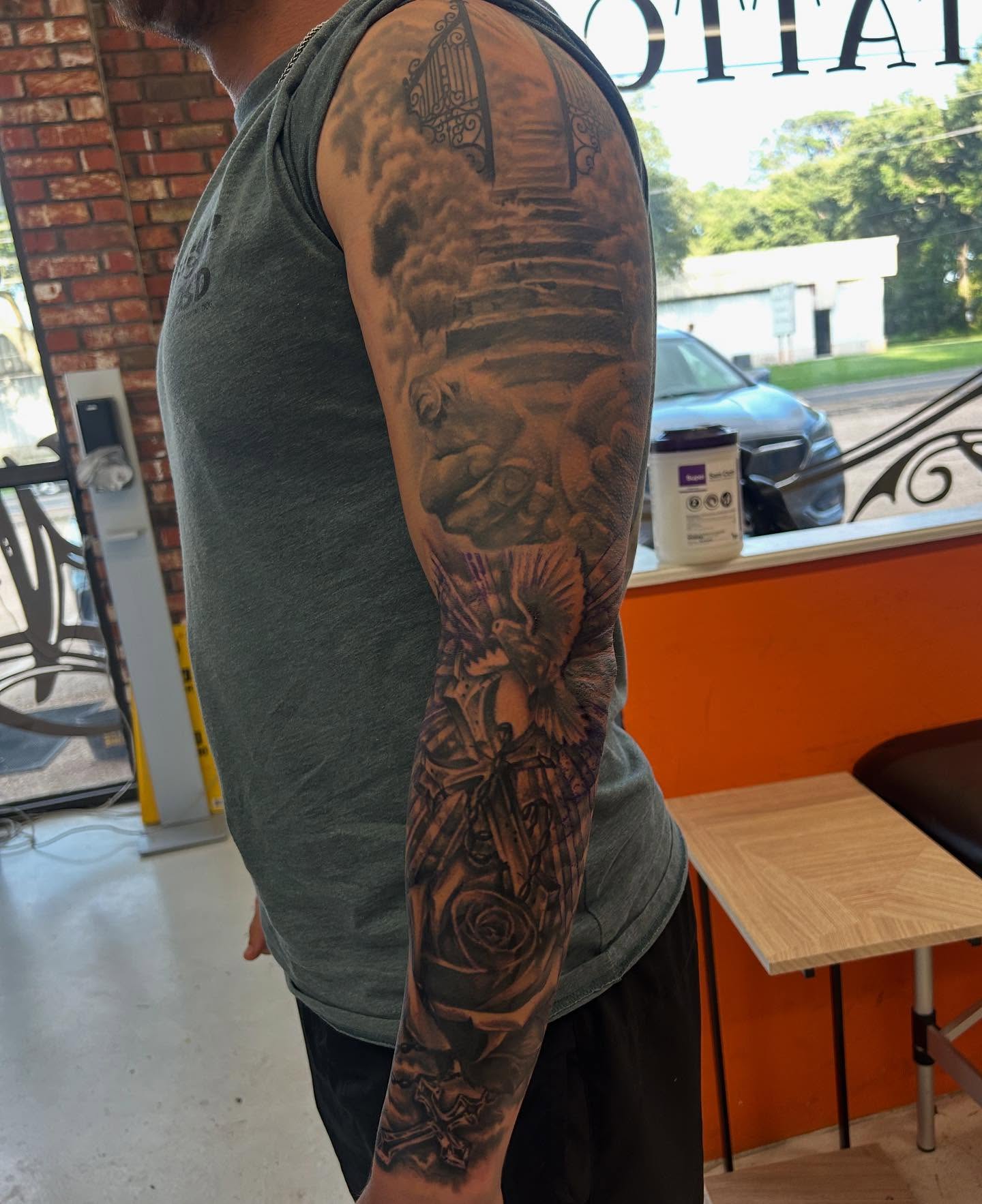 Tattoo by @kristyrvs — realism, dark_realism