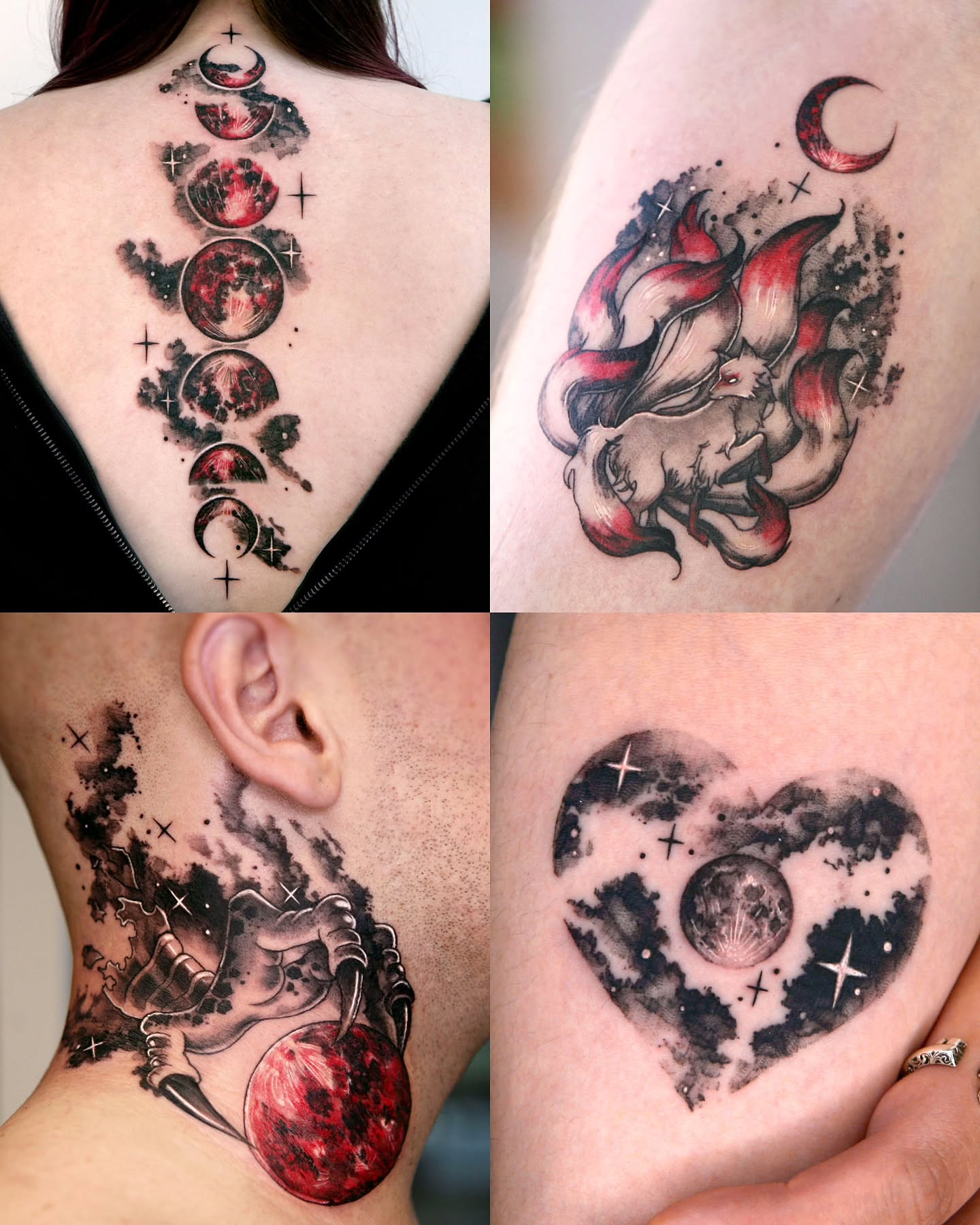 Tattoo by @tattooist_danha โ dotwork, dark_realism
