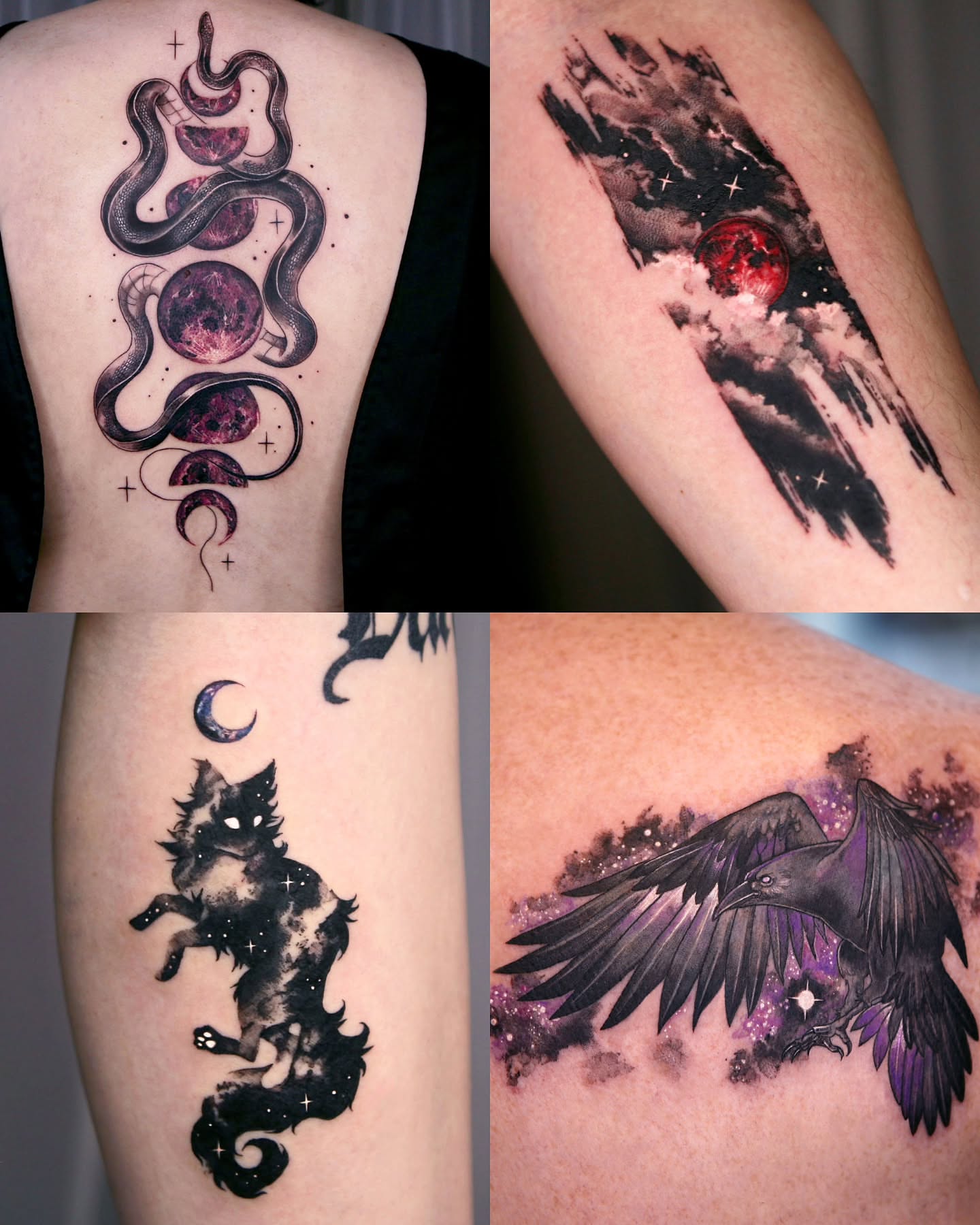 Tattoo by @tattooist_danha โ dark_realism, dotwork