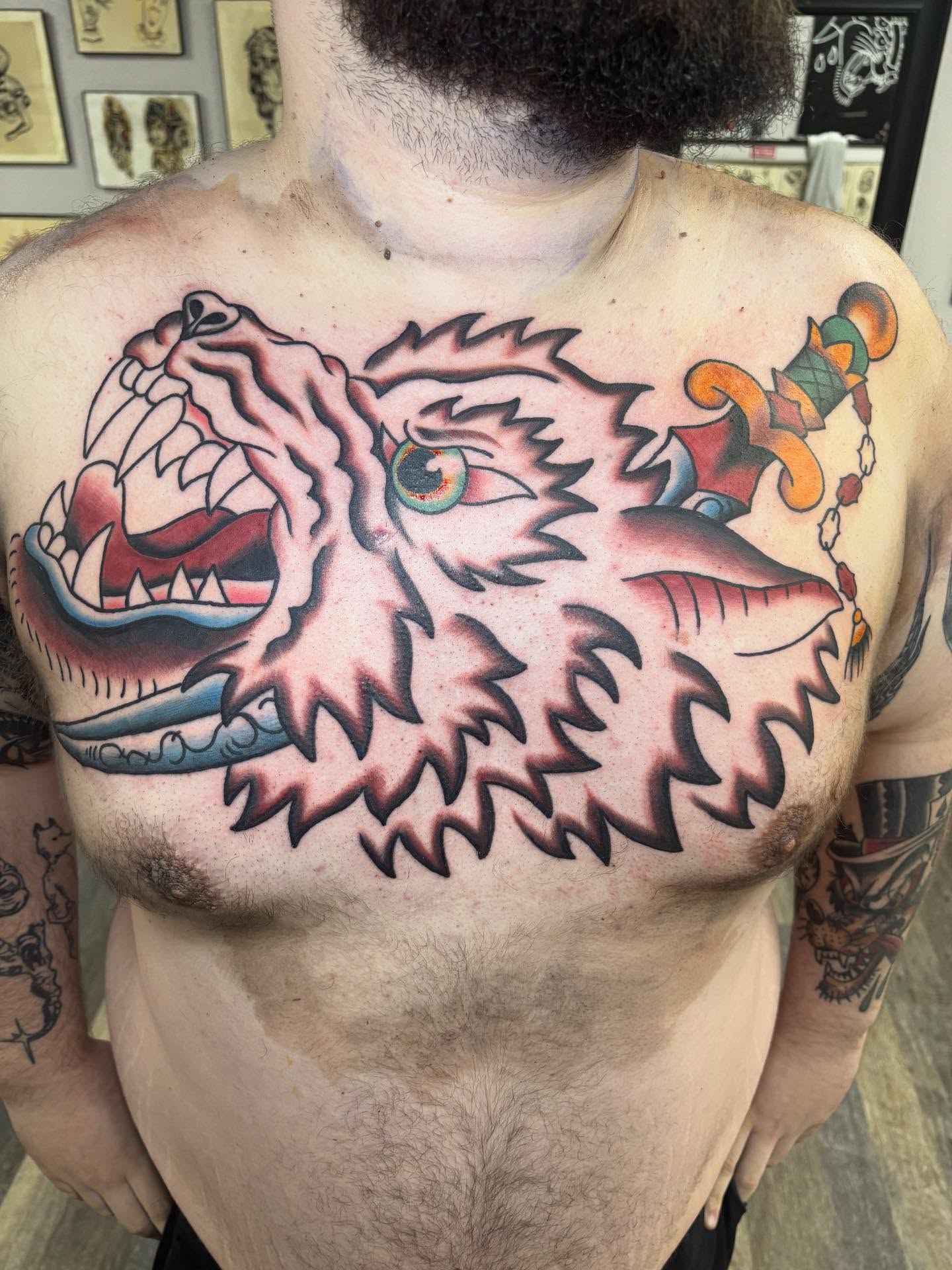 Tattoo by @tannerbrushtattooer โ american_traditional