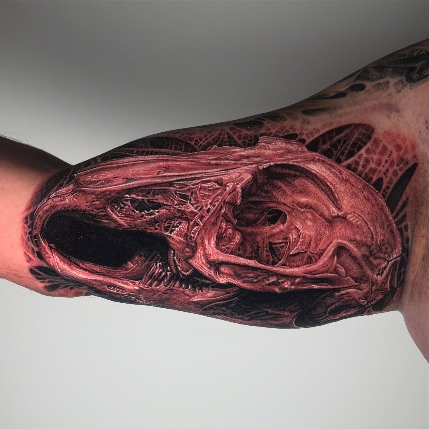 Tattoo by @everonwardink — dark_realism