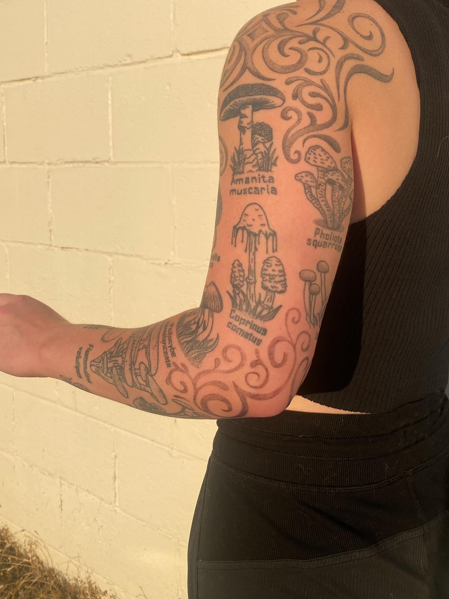 Tattoo by @oliviatawzertattoo — black_and_grey