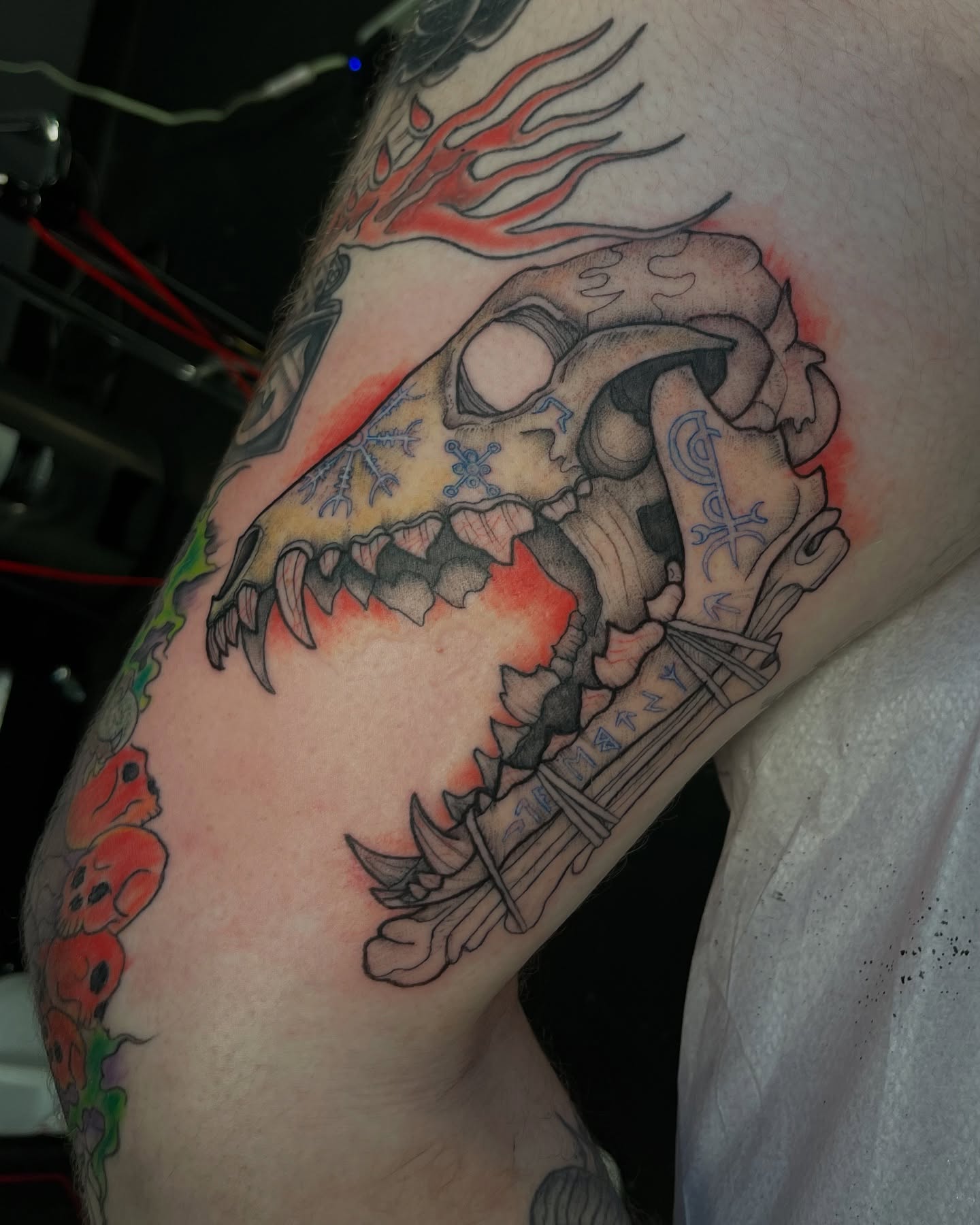 Tattoo by @tat2garrett — neo_traditional, dark_realism