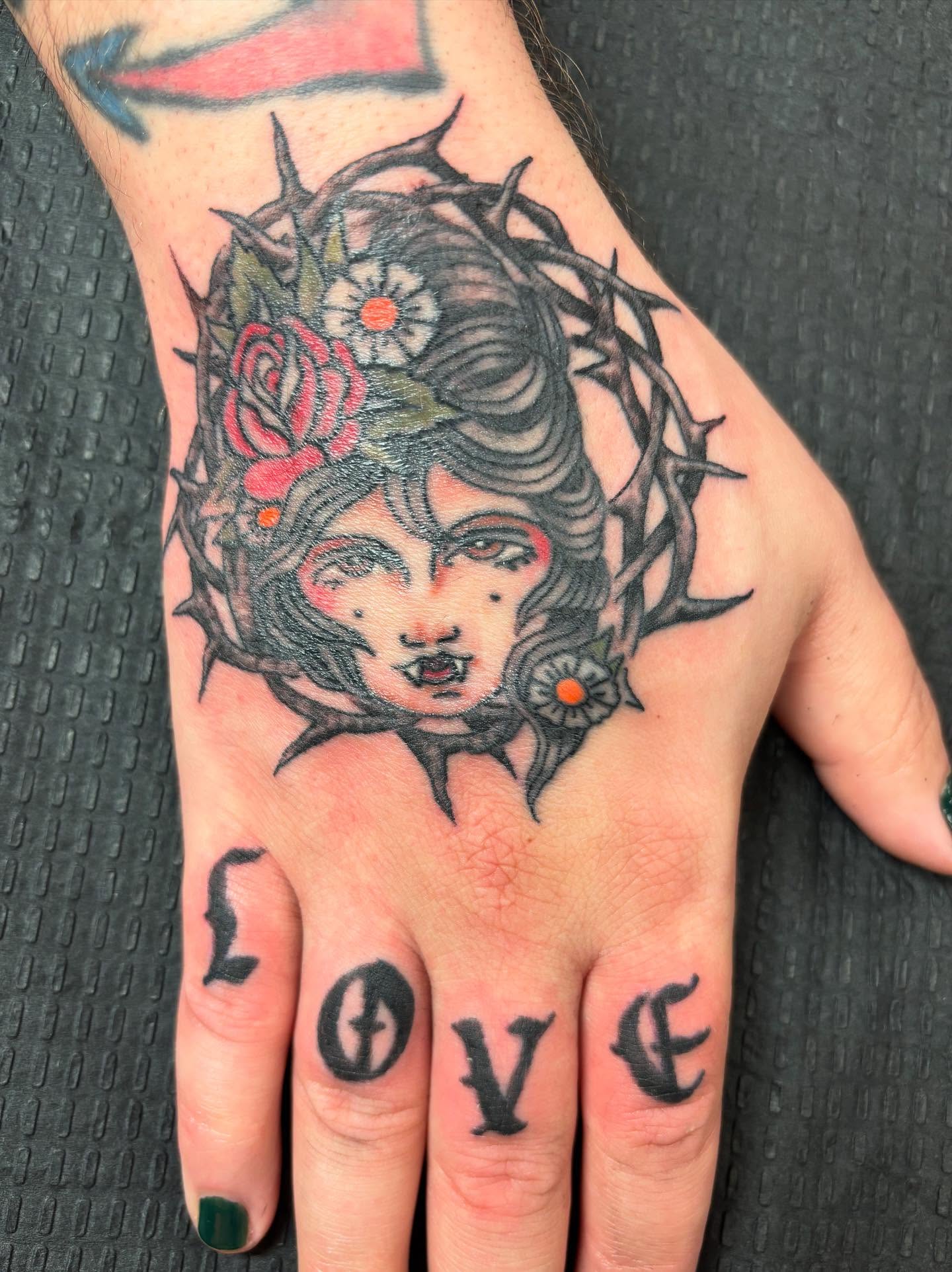 Tattoo by @kevinwadams — american_traditional, dark_realism