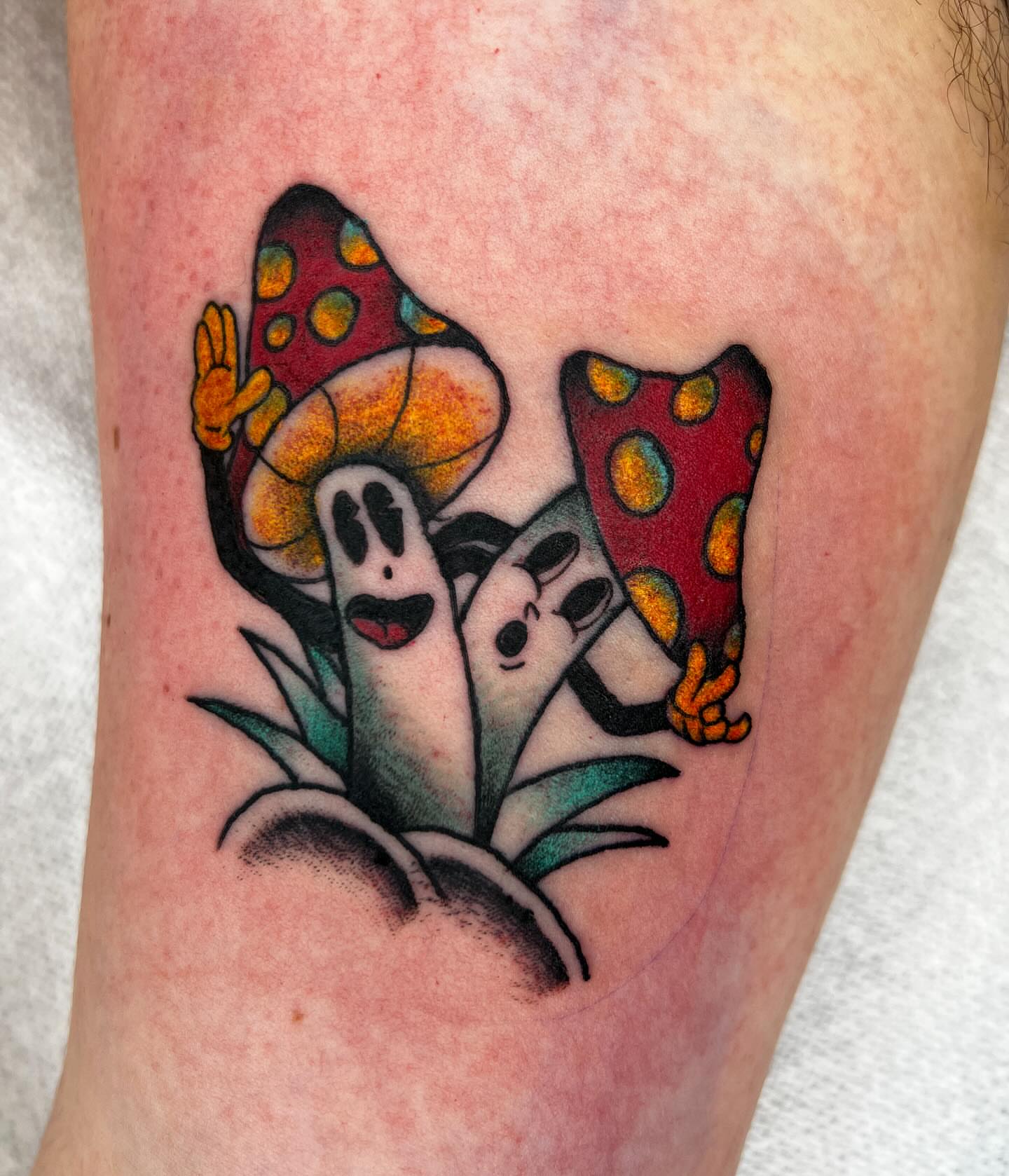 Tattoo by @levigunn_tattoos — new_school, illustrative