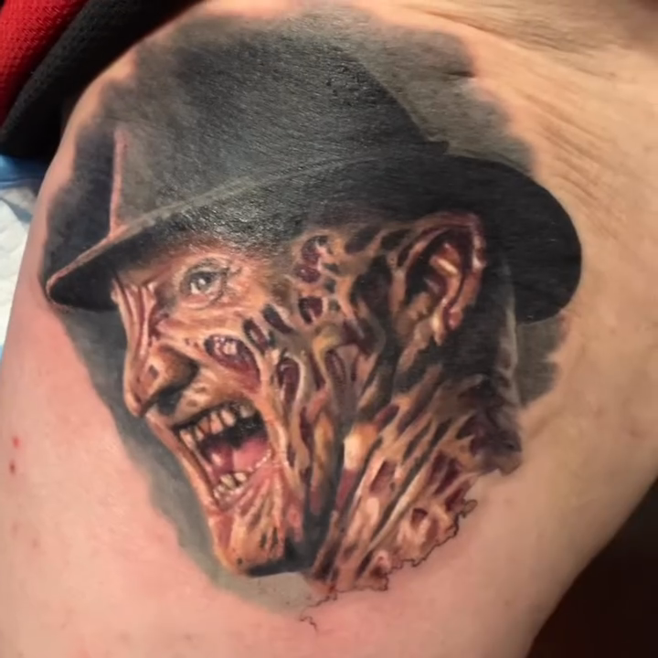 Tattoo by @mandiedoomtattoos — realism, dark_realism