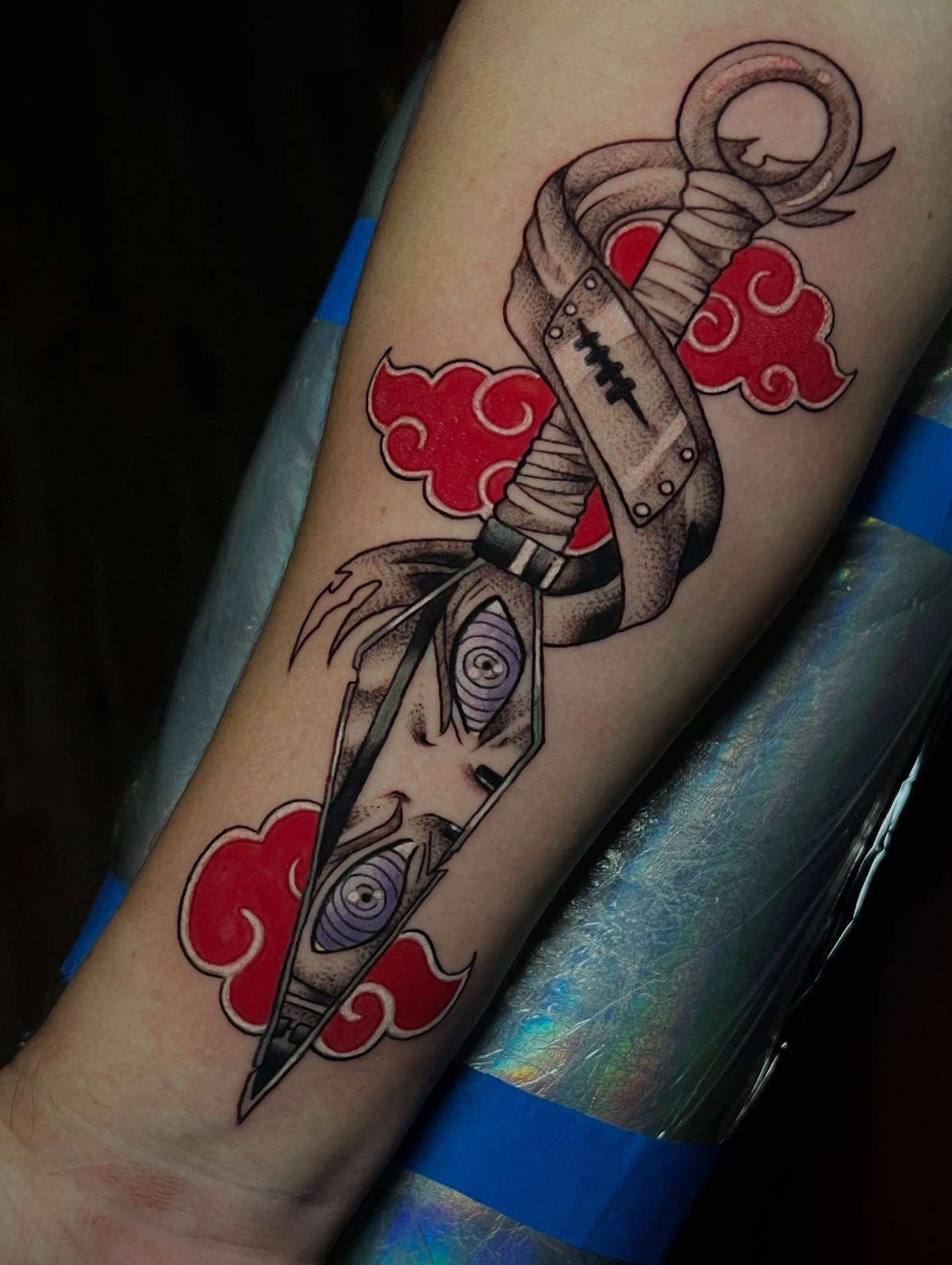 Tattoo by @xxsashafontainexx — neo_traditional, anime