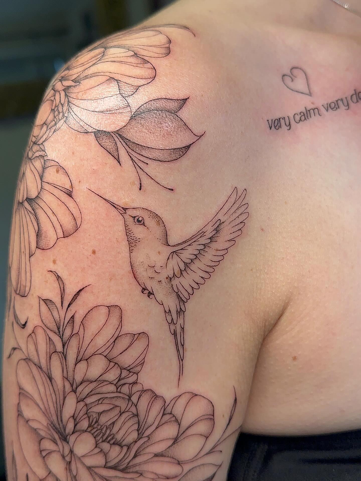 Tattoo by @bboujeeink2 — black_and_grey, realism