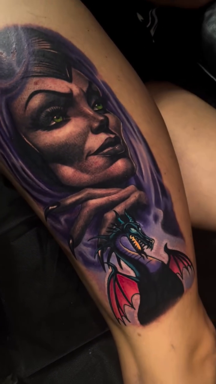 Tattoo by @maxraytattoos — realism, dark_realism