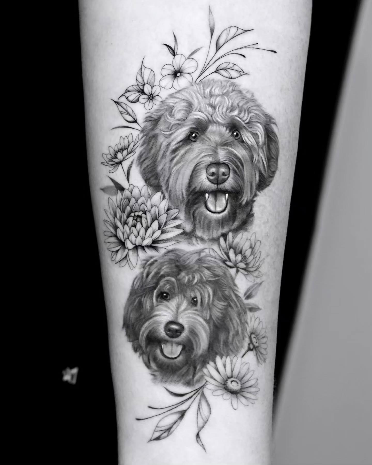 Tattoo by @cien_ink — realism, black_and_grey