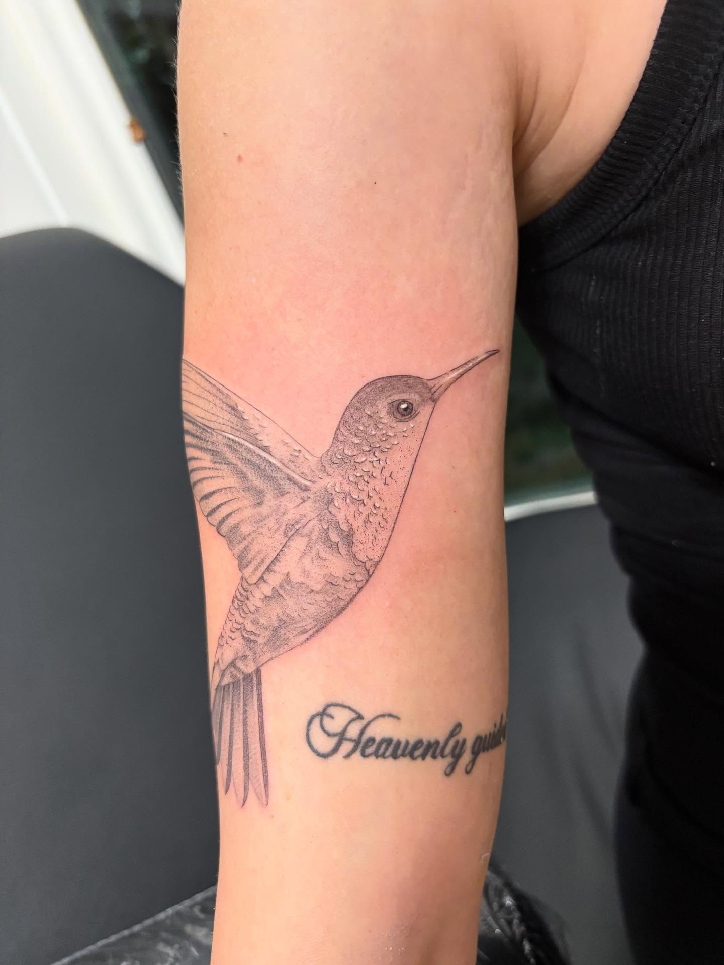 Tattoo by @siv.tattoos — dotwork, realism