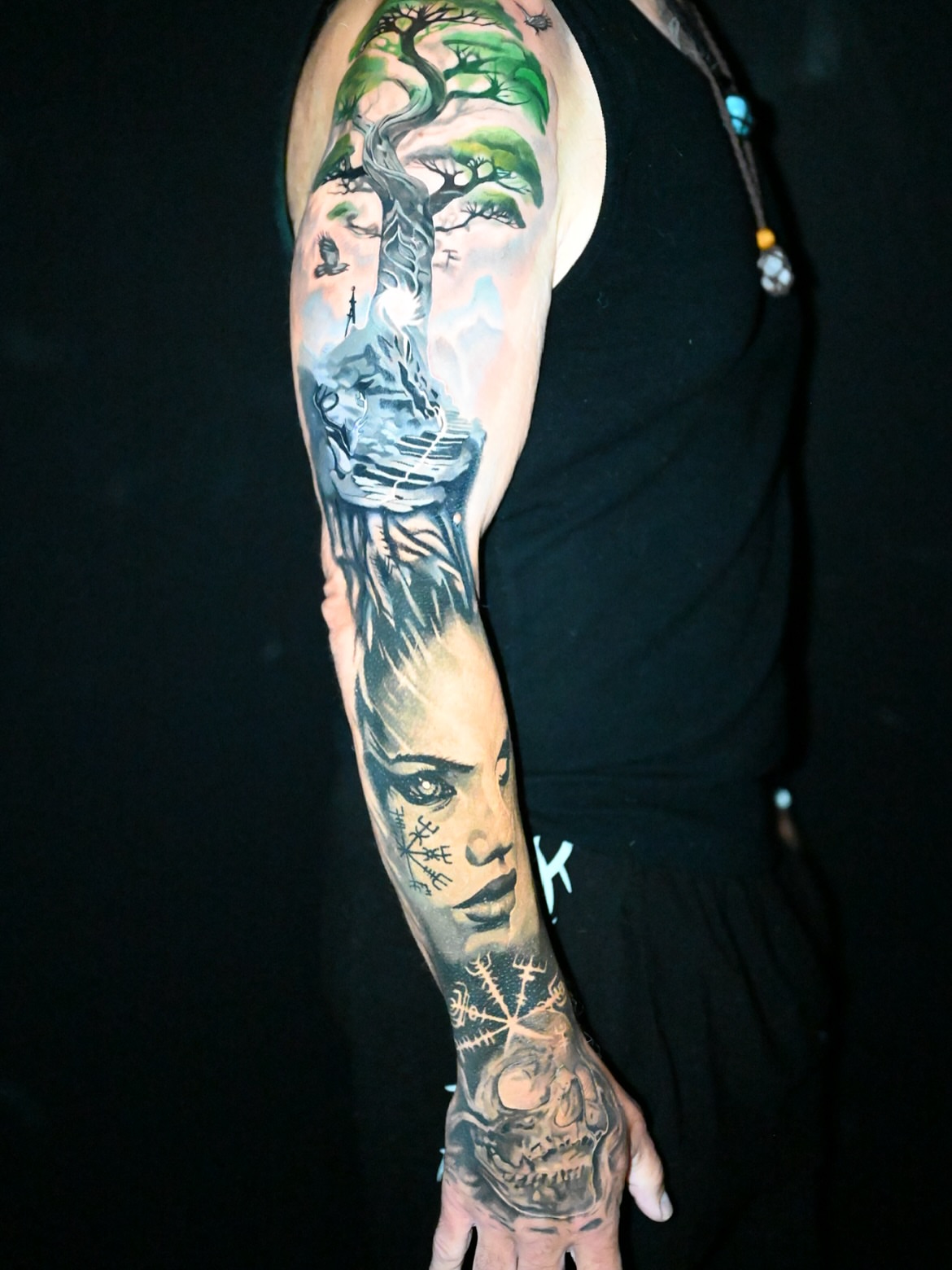 Tattoo by @hawkjackson — realism, dark_realism
