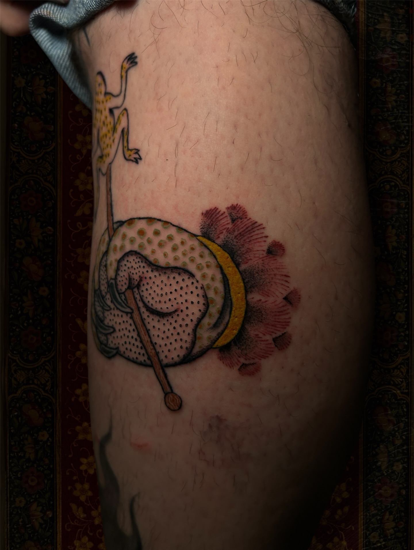 Tattoo by @doomwizardtattoo โ dotwork, realism