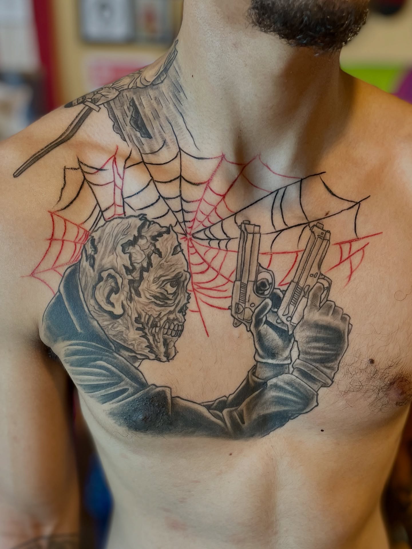 Tattoo by @colinbryanttattoo — realism, dark_realism