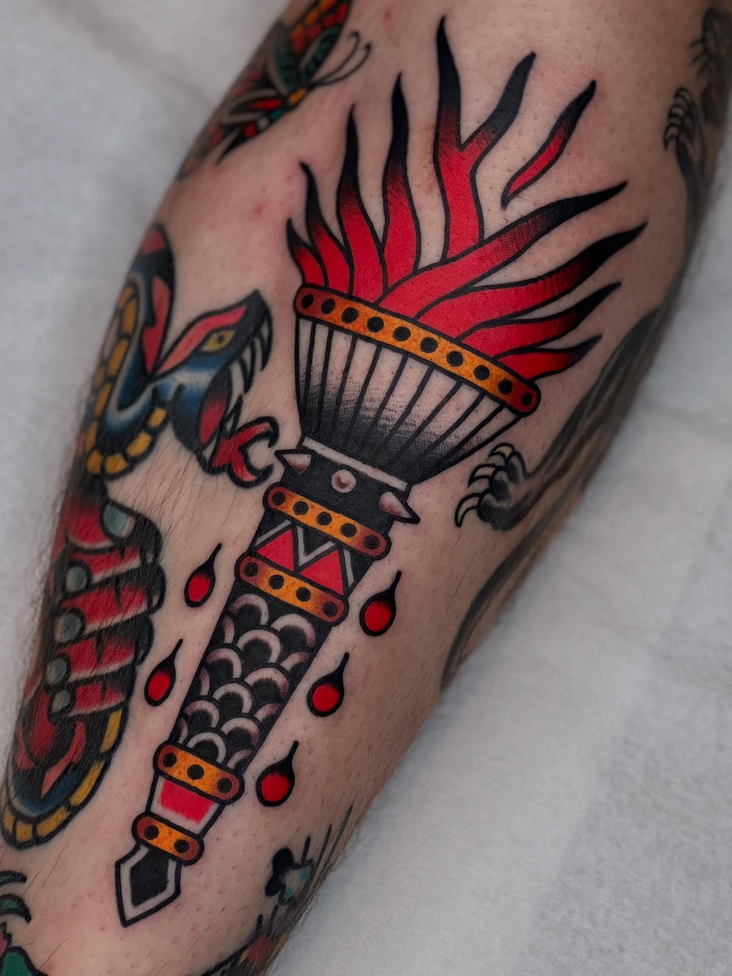 Tattoo by @blake.francis — american_traditional
