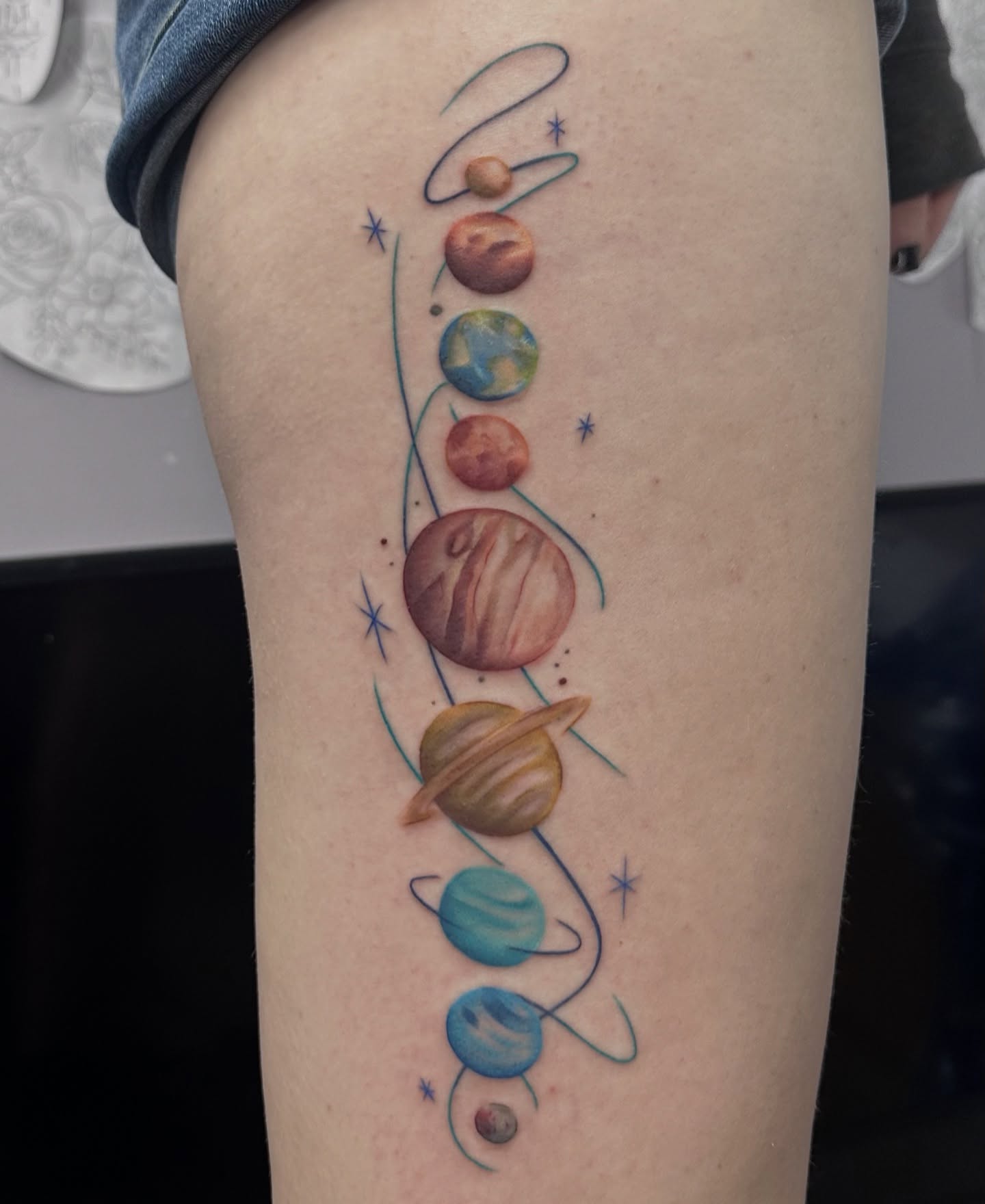 Tattoo by @magglesmcmaggles — watercolor