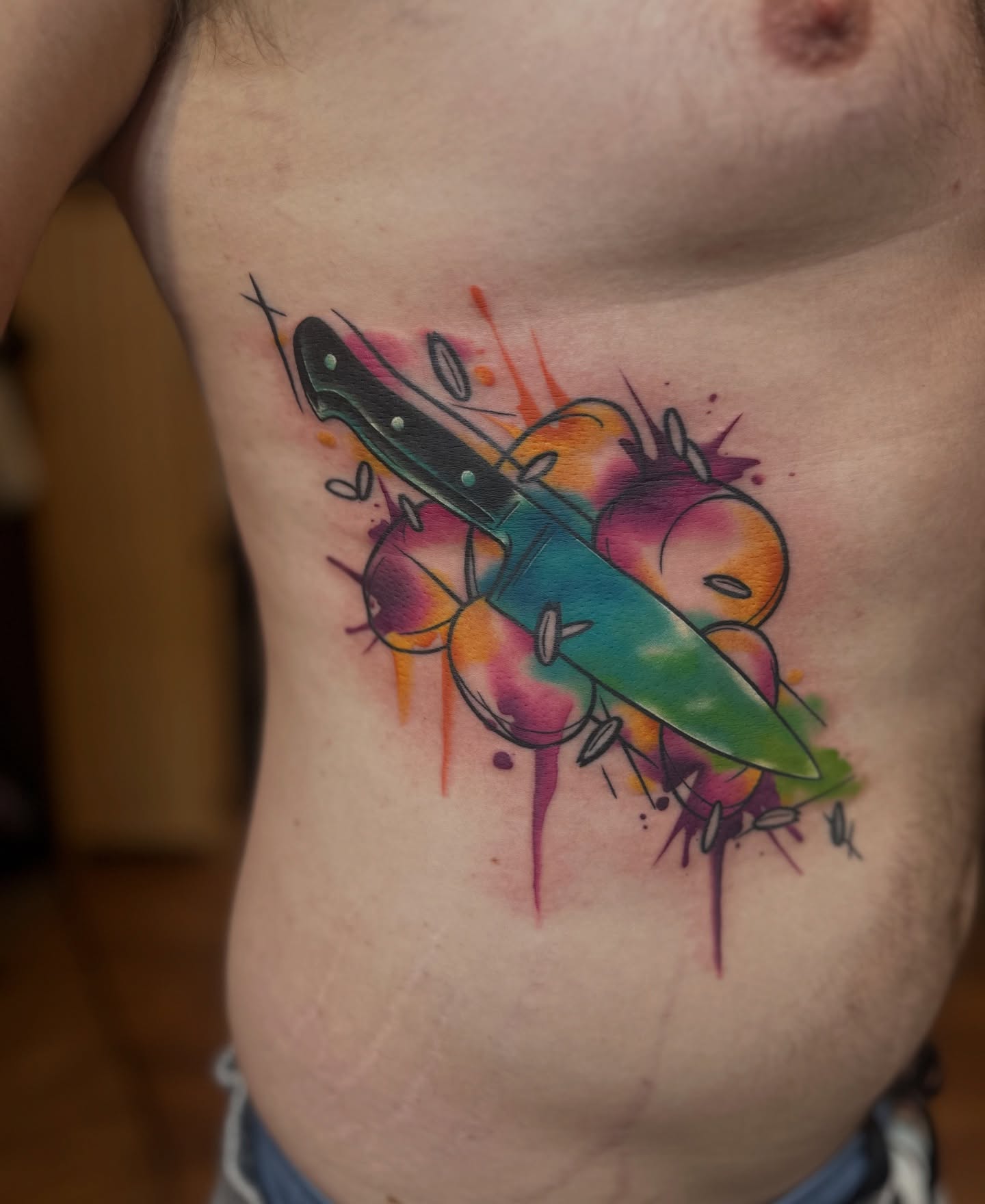 Tattoo by @magglesmcmaggles — watercolor