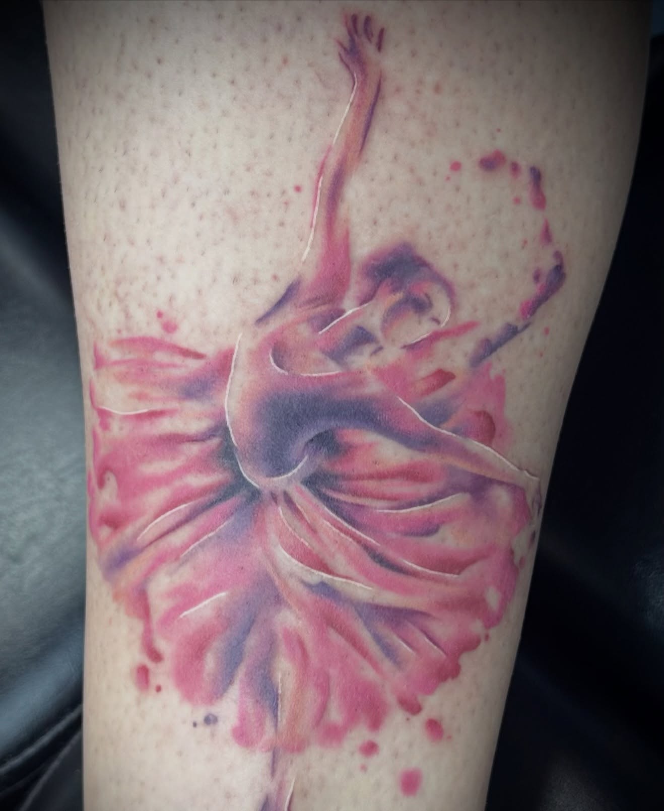 Tattoo by @magglesmcmaggles — watercolor
