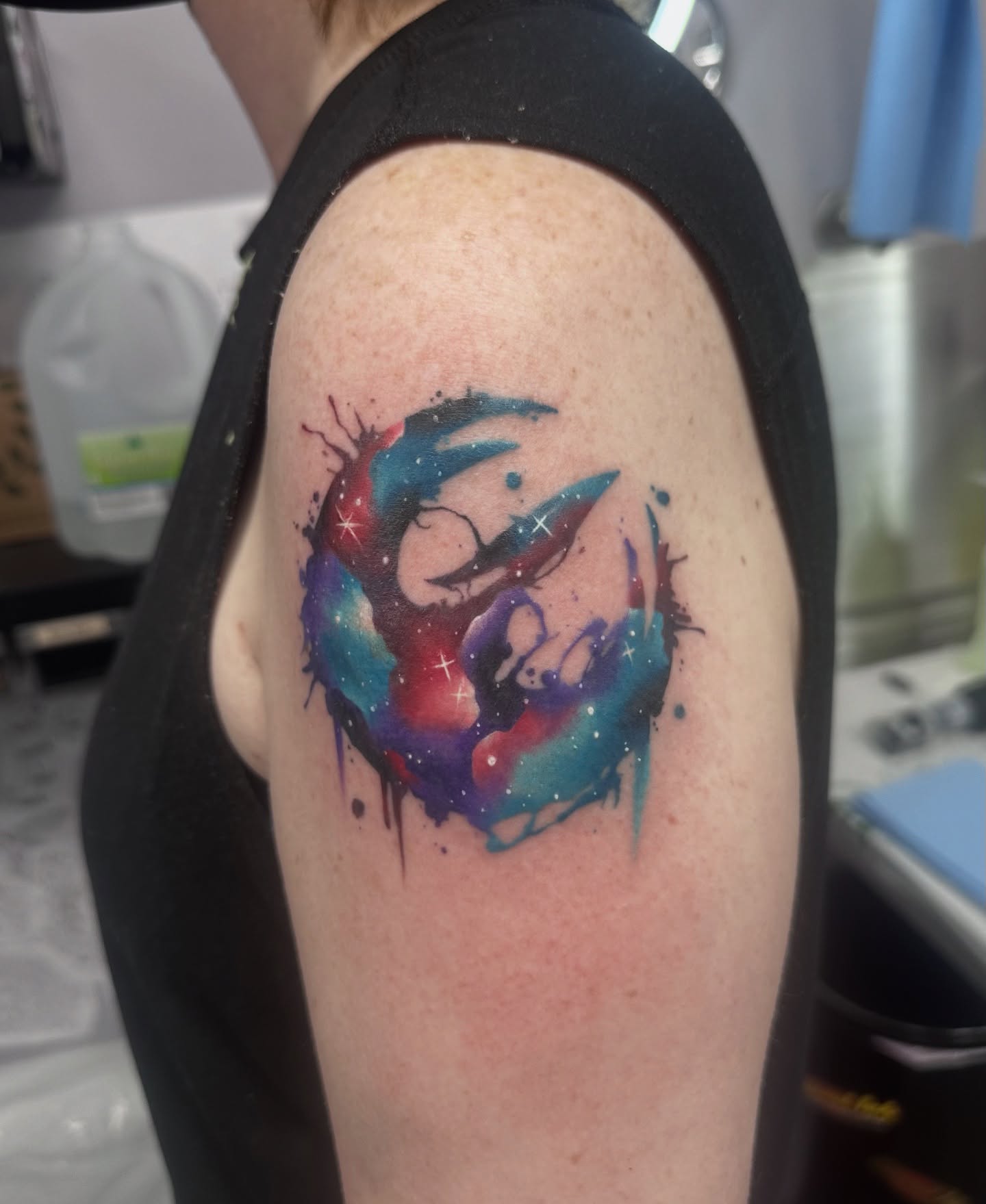 Tattoo by @magglesmcmaggles — watercolor