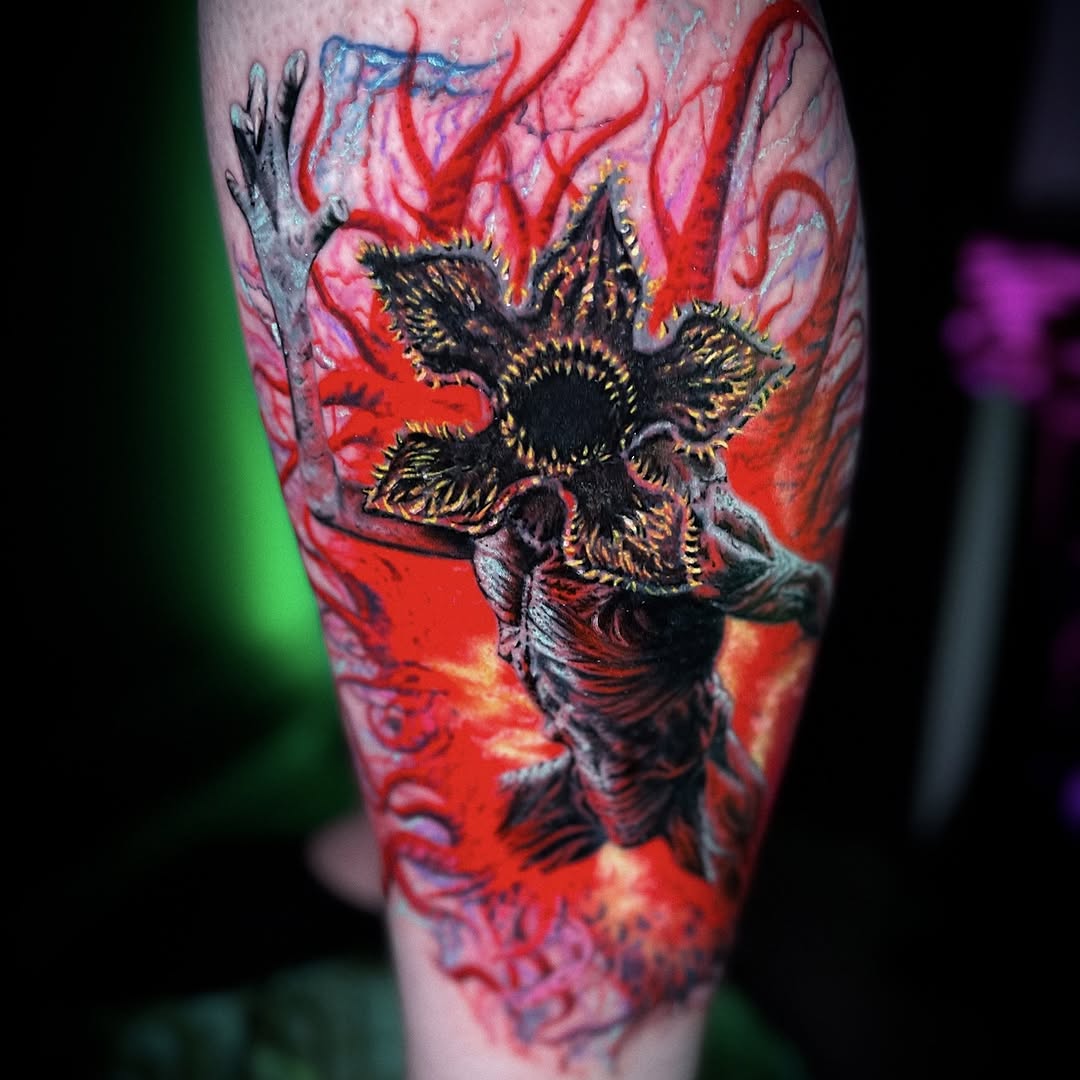 Tattoo by @ghostbutchertattoos — realism, dark_realism