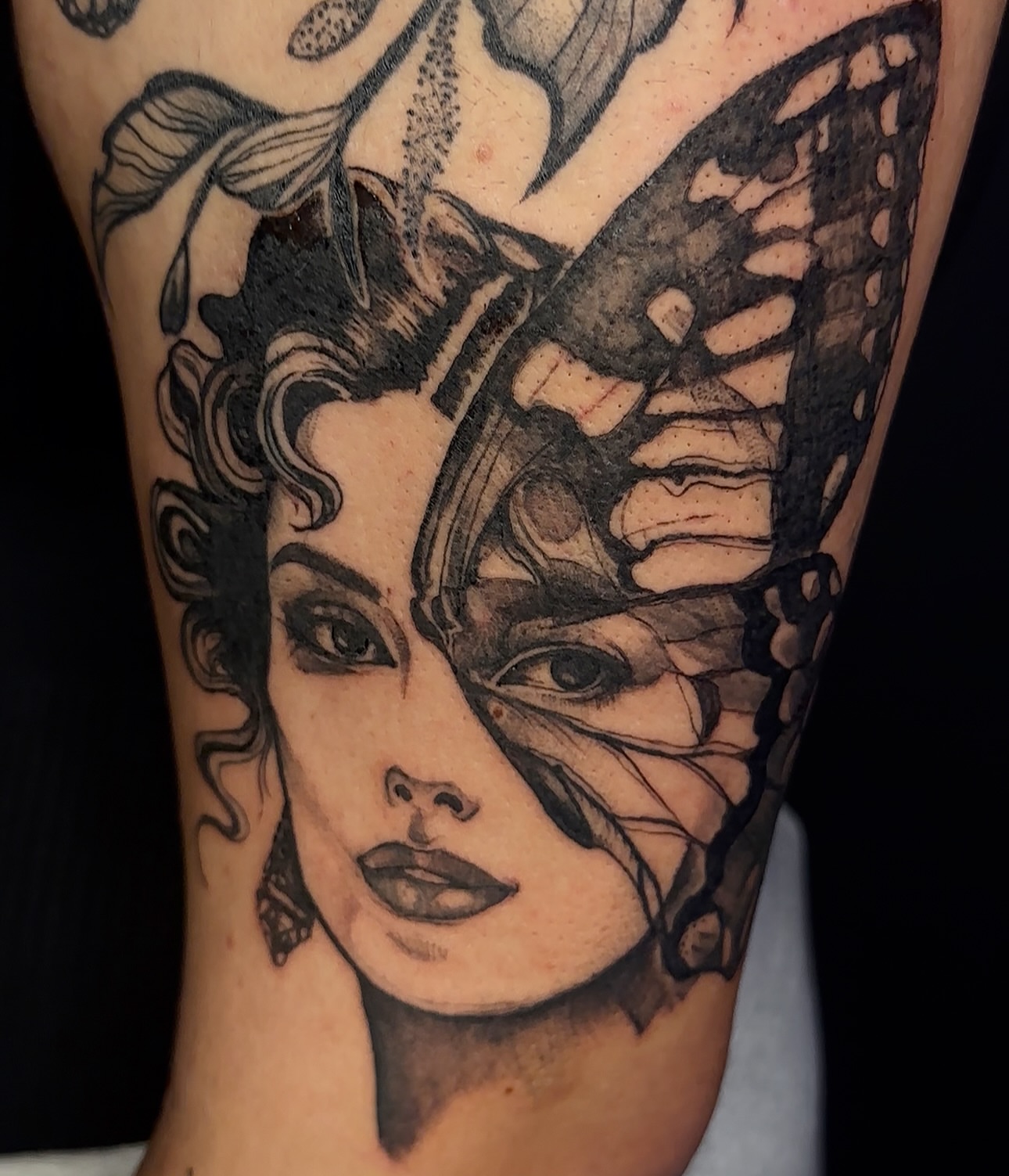 Woman with butterfly realism tattoo on the forearm by πͺππππ π¨ππππππ
ππ π΅π, West Hempstead, New York