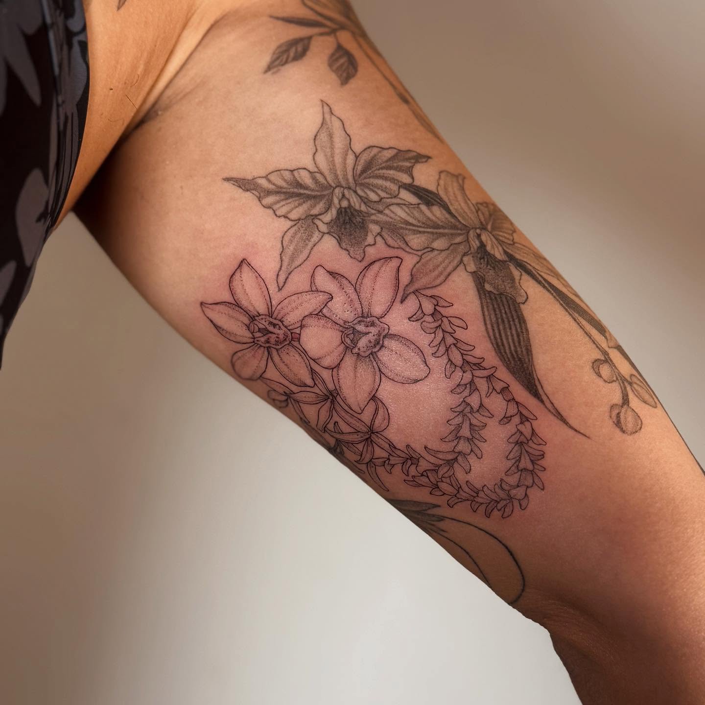 Tattoo by @liannadefleur β black_and_grey