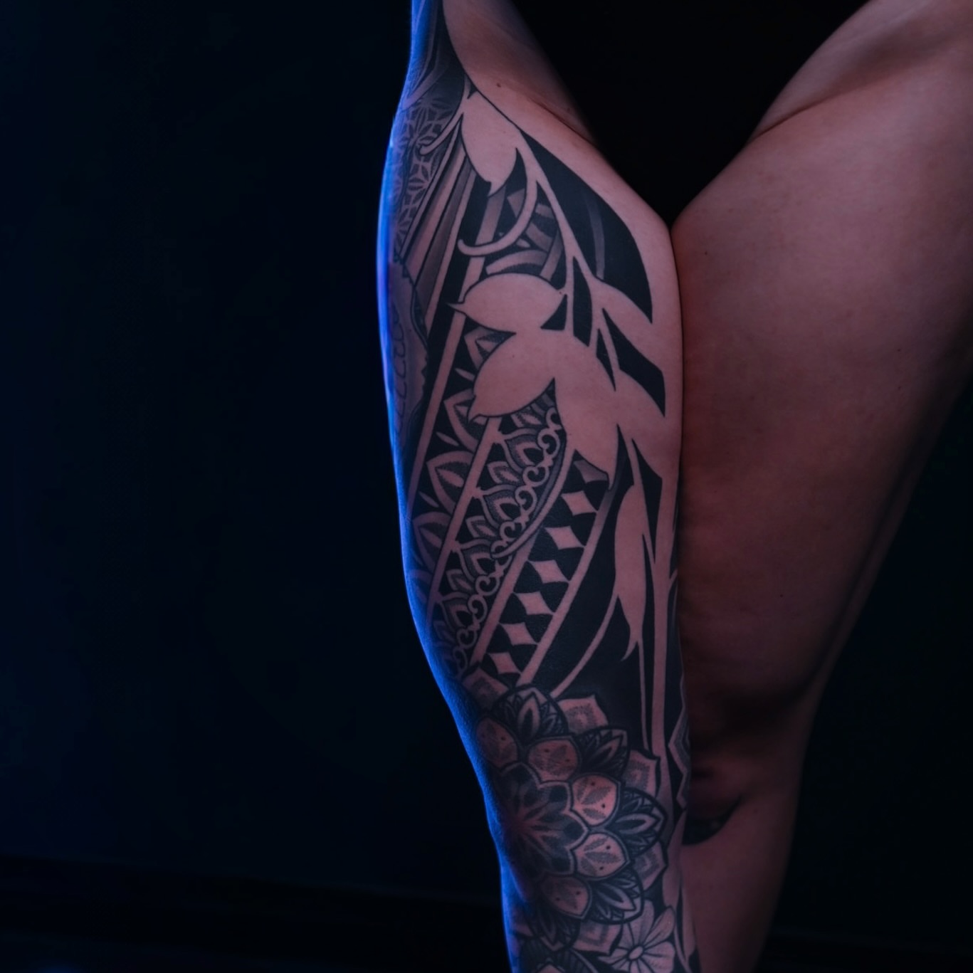 Tattoo by @ry_spence — tribal