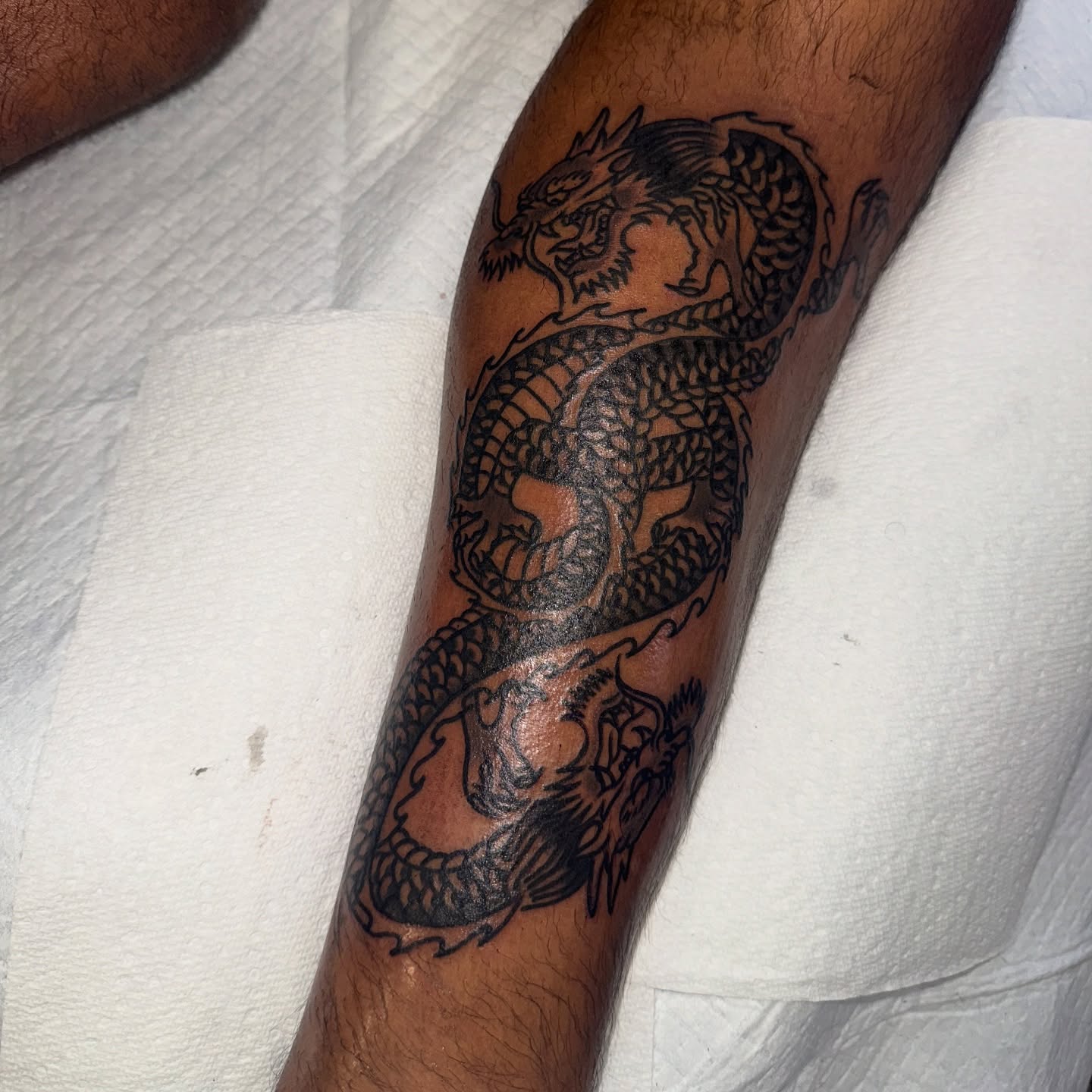 Tattoo by @tattooerjan8 — black_and_grey