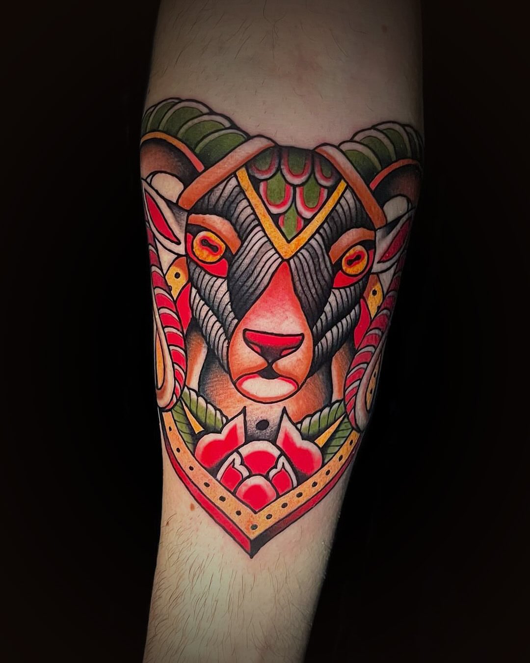 Tattoo by @rogerkampo — american_traditional