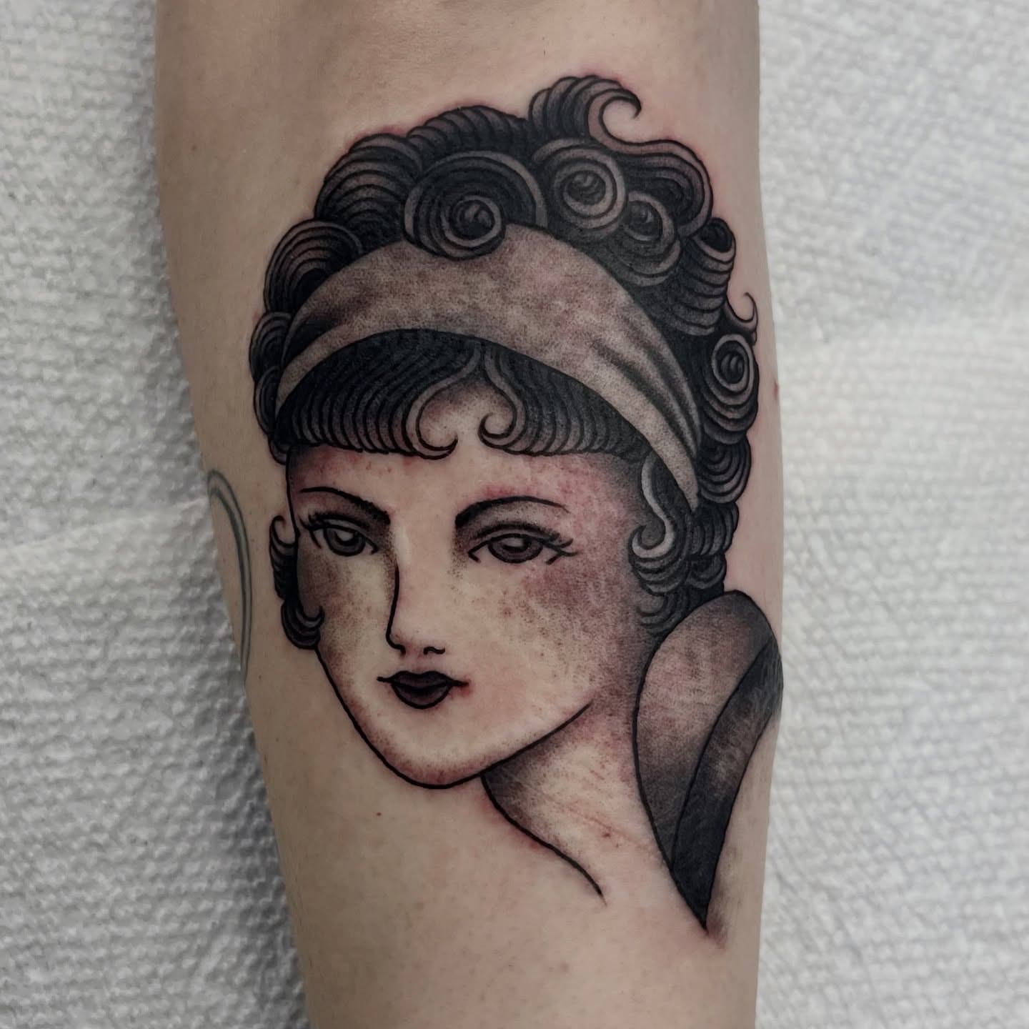 Tattoo by @bodymemory_ — black_and_grey