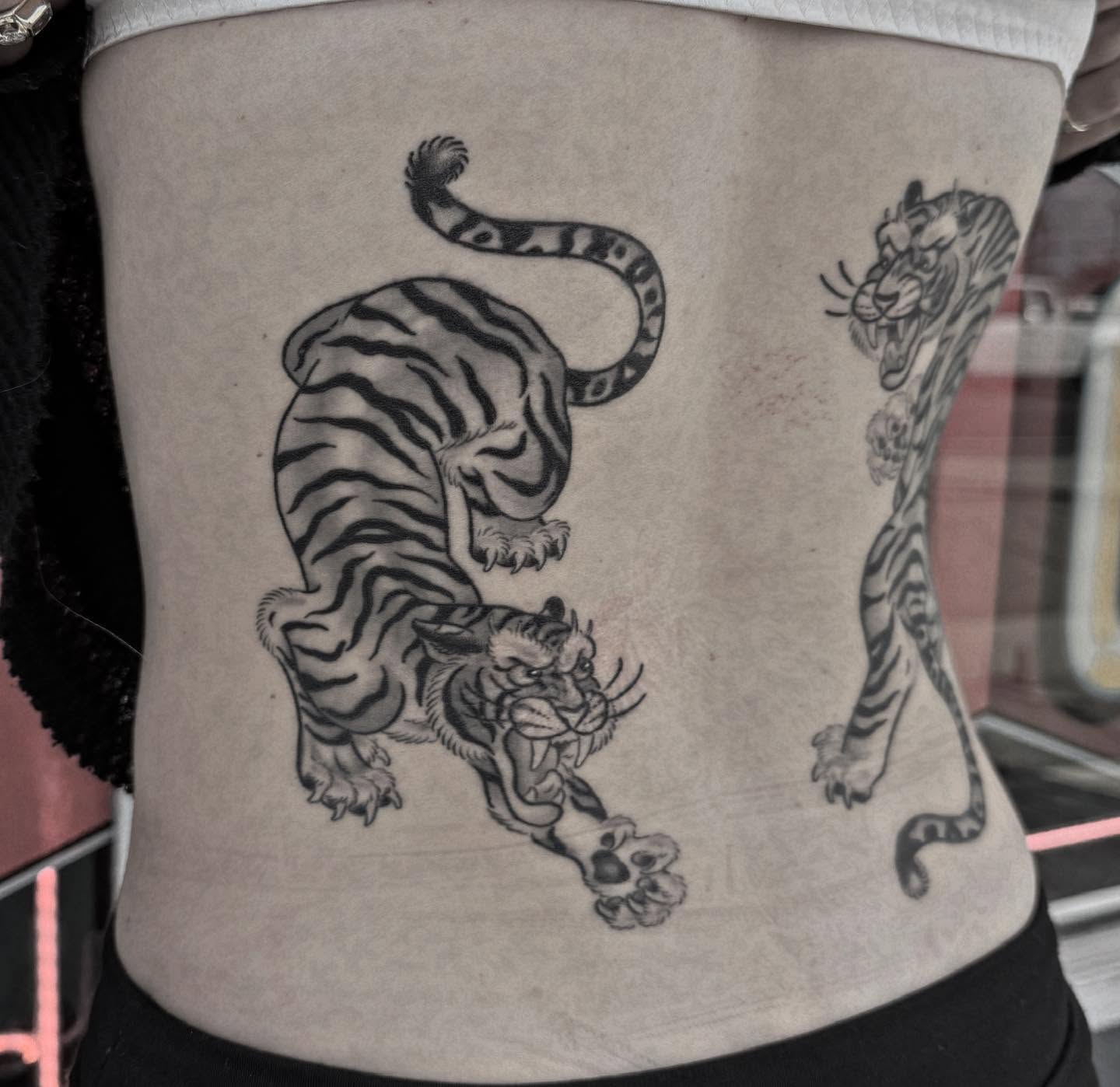 Tattoo by @averagewillie — black_and_grey