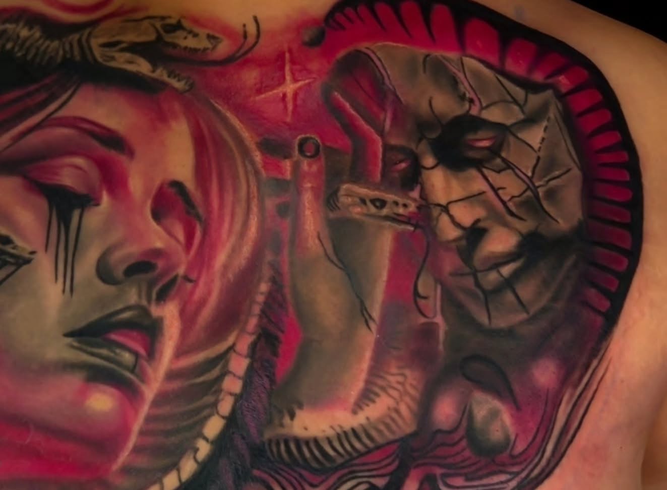 Tattoo by @inkbybrandonlee โ dark_realism, surrealism