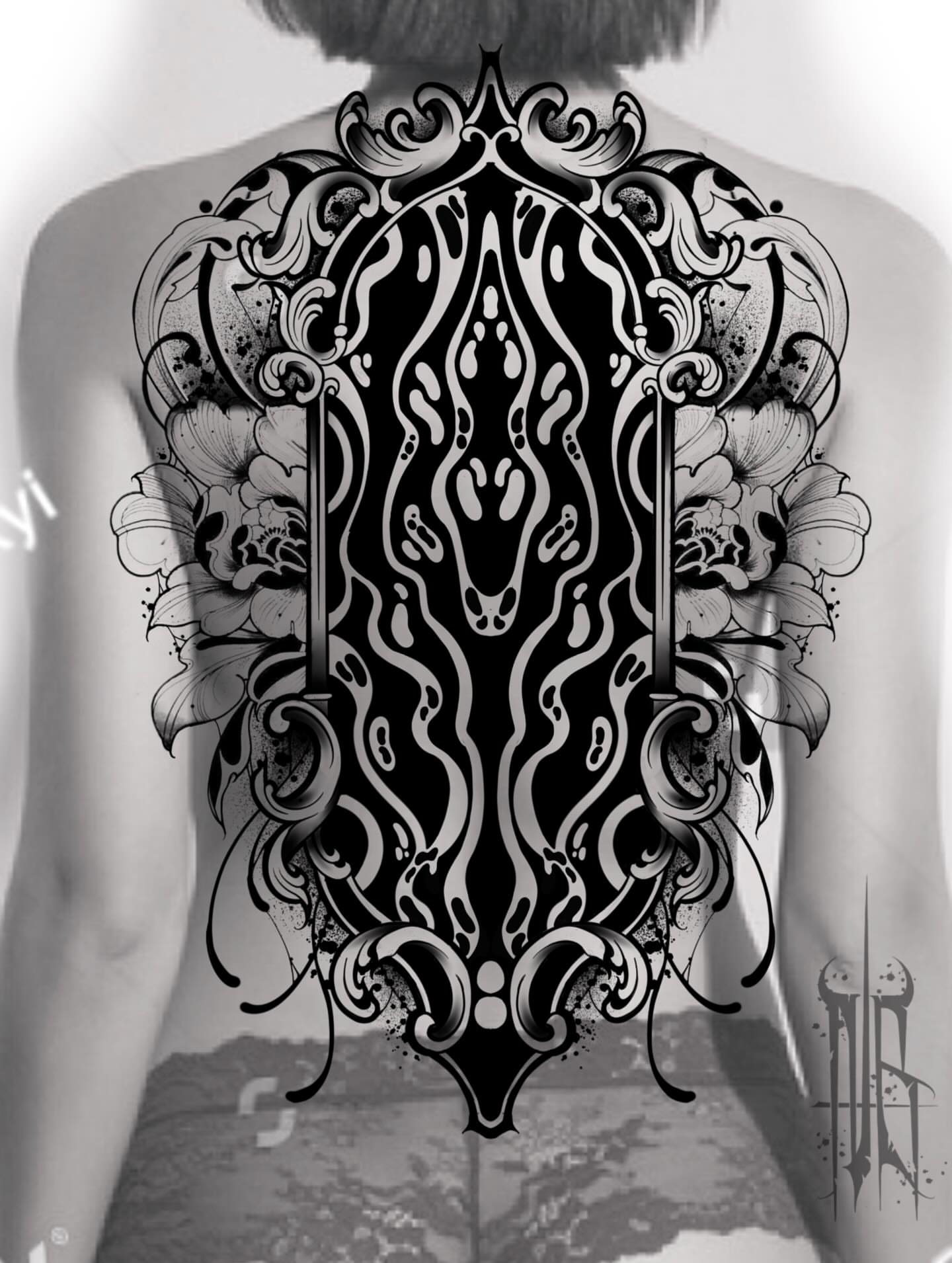 Tattoo by @wilfred_arts — ornamental