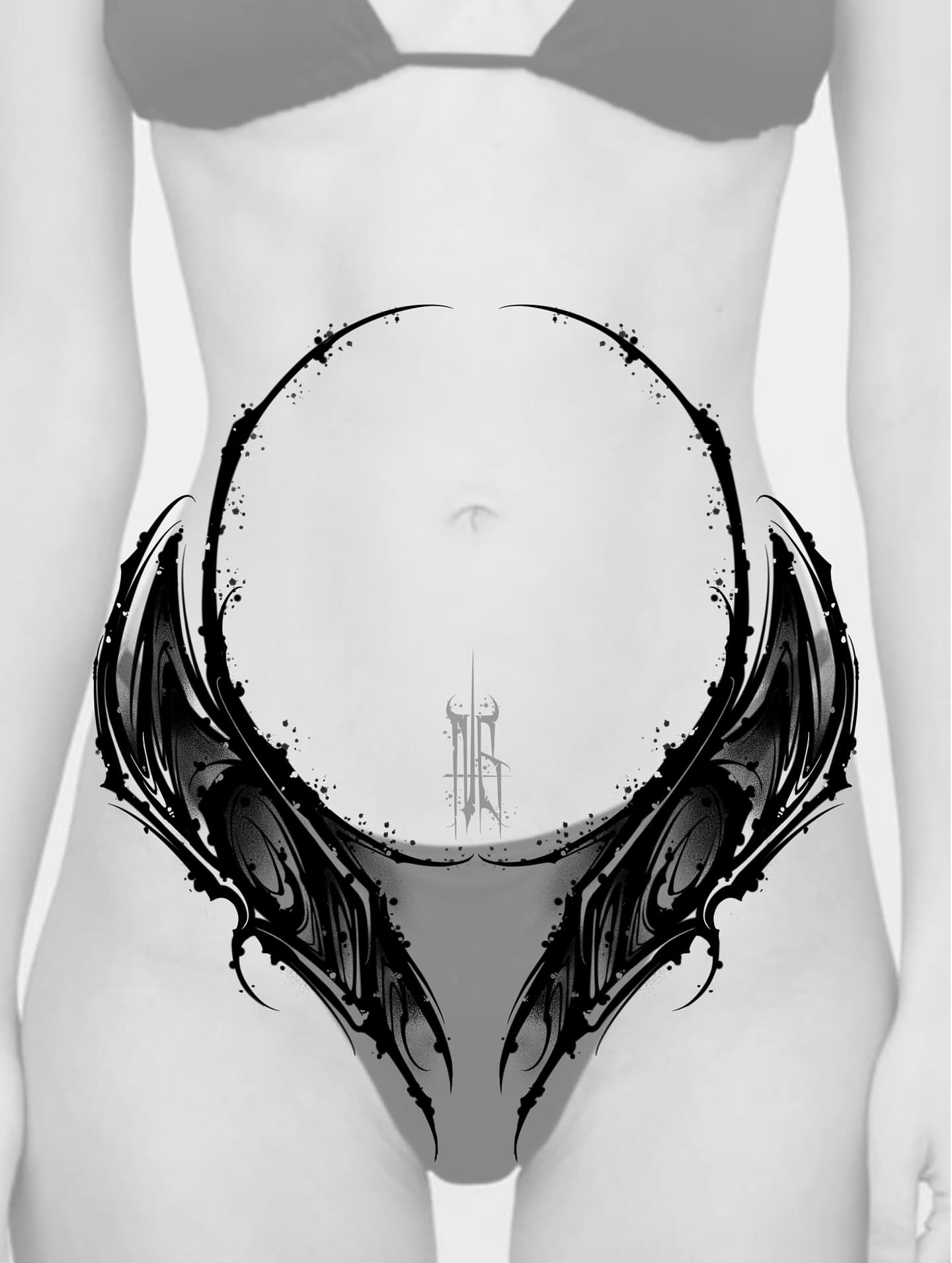 Tattoo by @wilfred_arts — black_and_grey, tribal