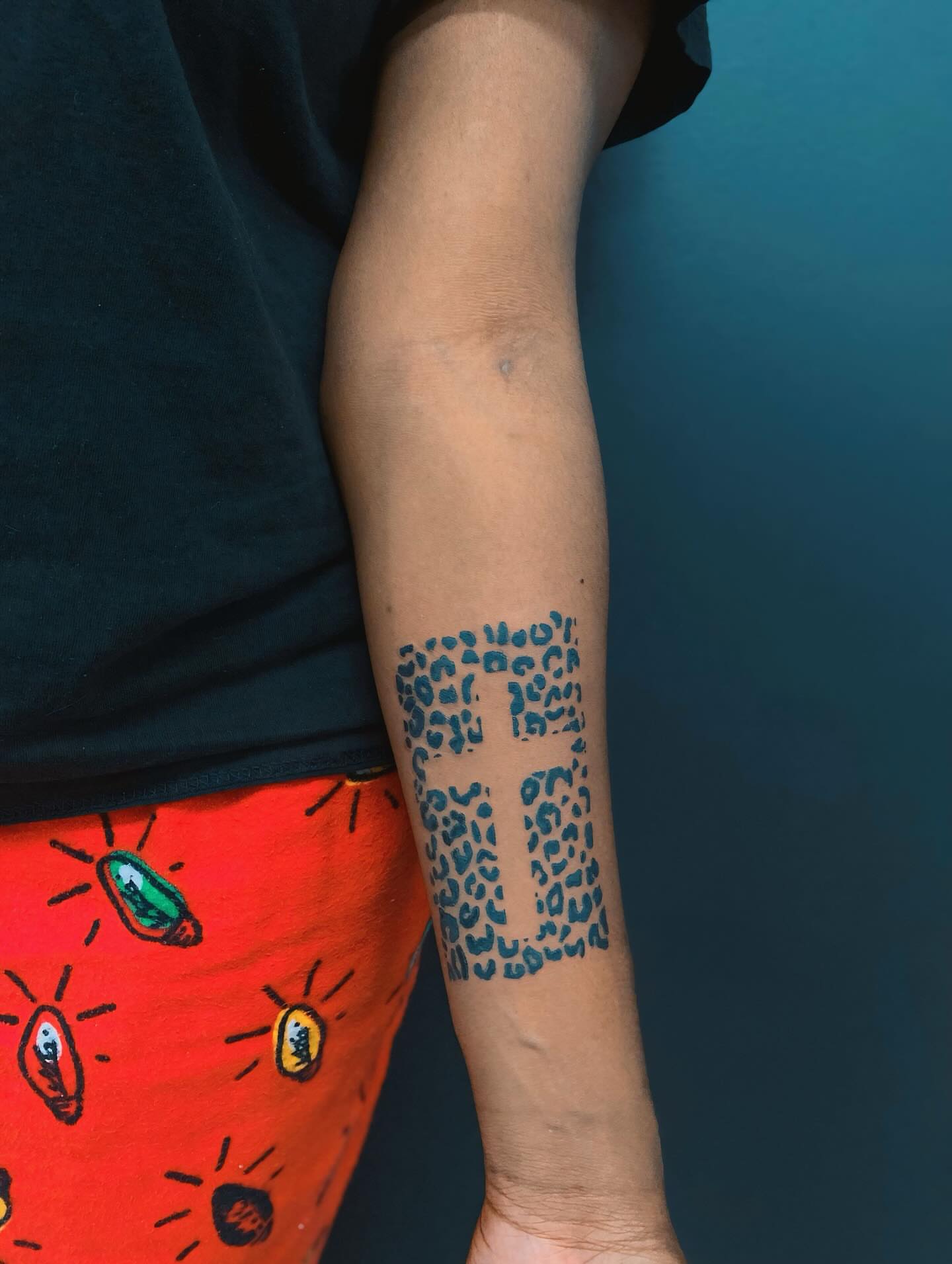 Tattoo by @dfineink — geometric