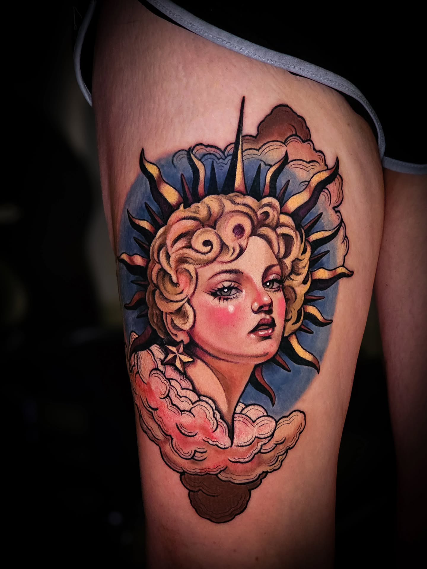 Tattoo by @squiddiepop — american_traditional, realism
