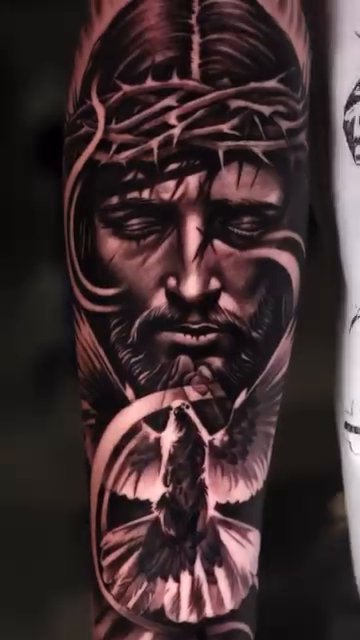 Tattoo by @lys__ink — realism, black_and_grey