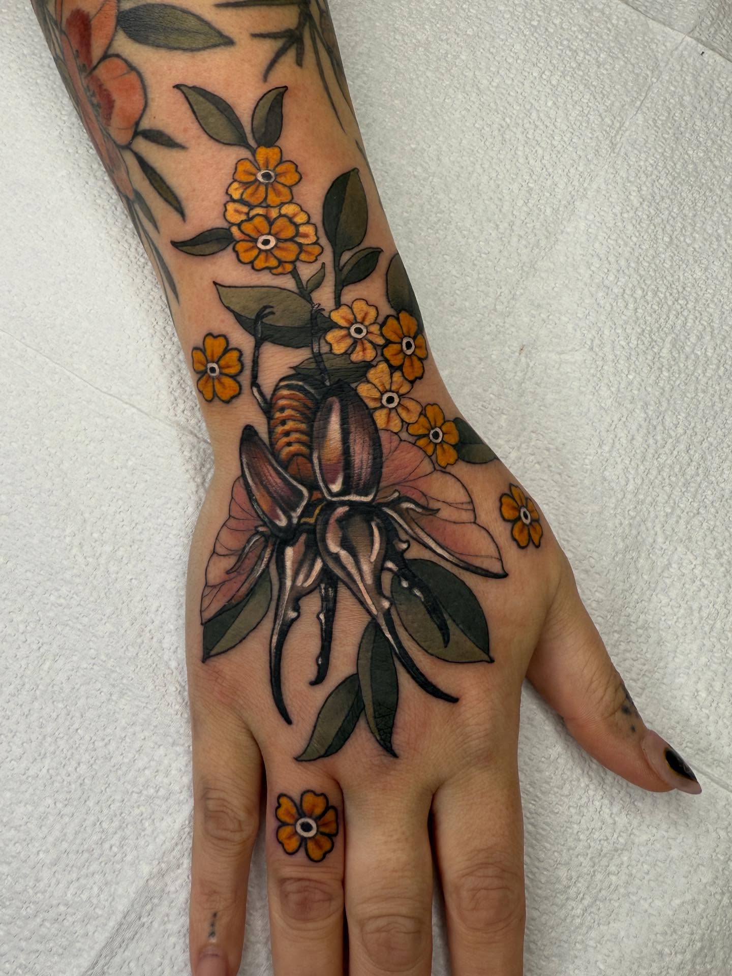 Tattoo by @attackofthe50footwoman — new_school, realism