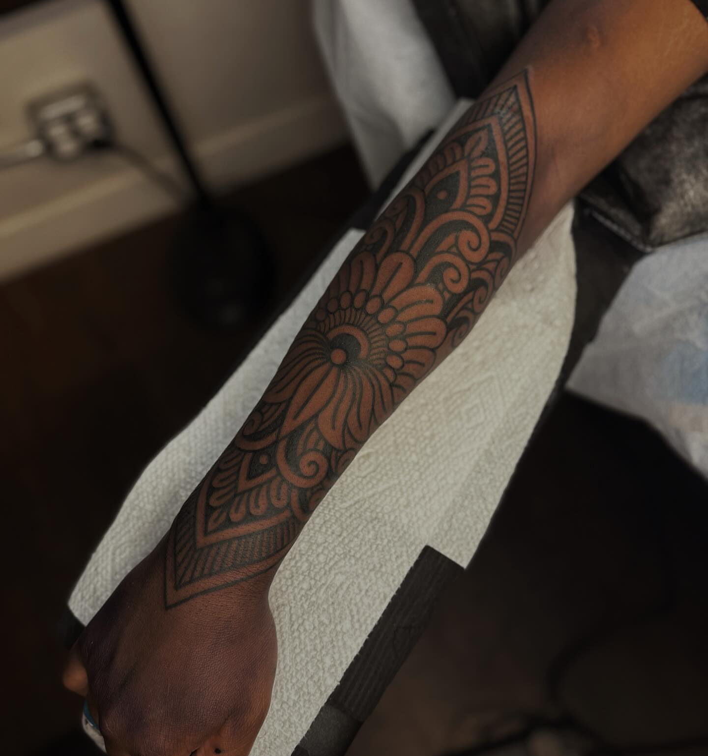 Tattoo by @veronicamussertattoo — ornamental