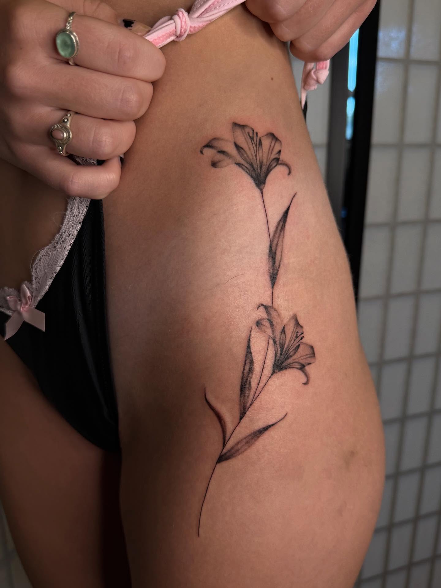Tattoo by @inkedbykz — black_and_grey