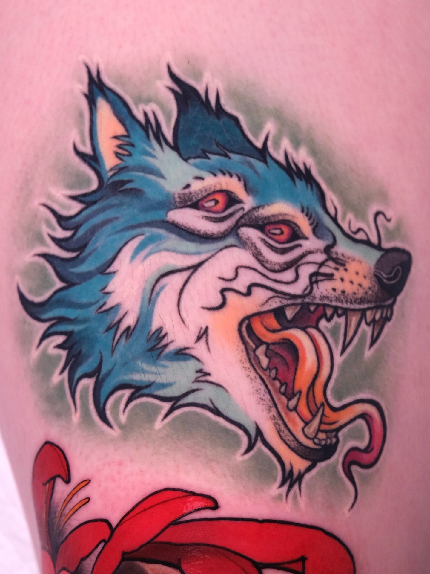 Tattoo by @pompberry — american_traditional