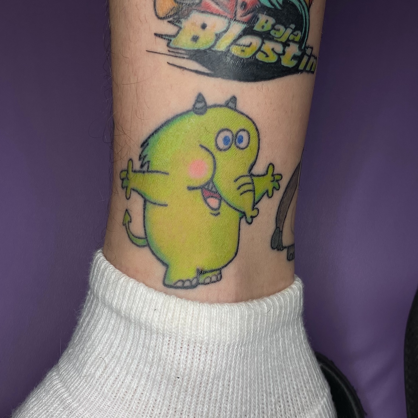 Tattoo by @unluckymoon โ new_school