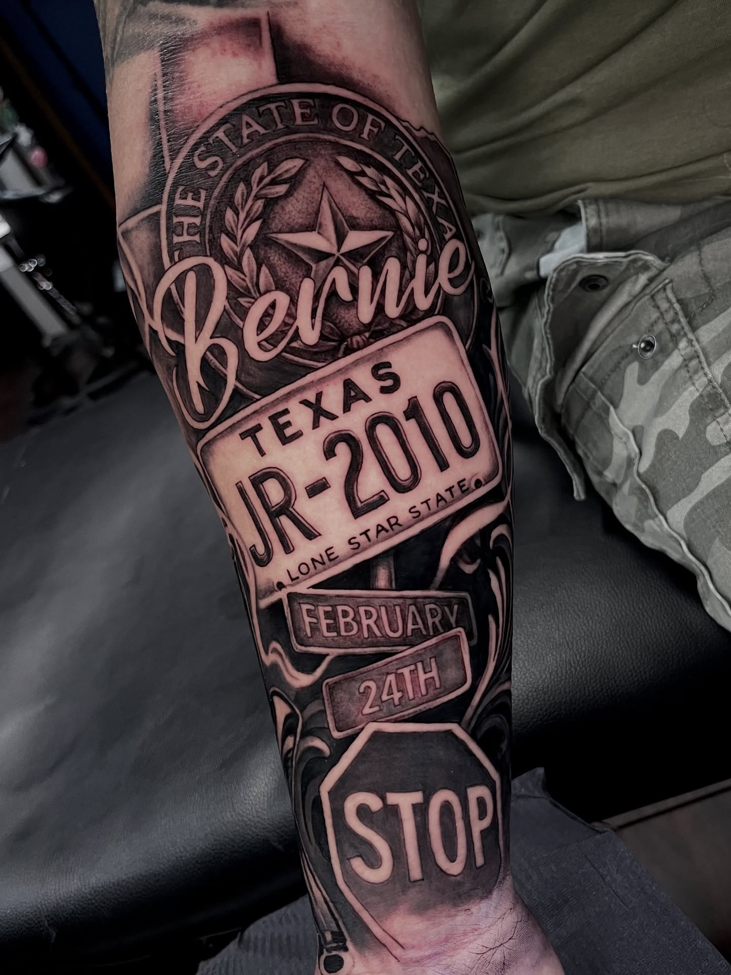 Tattoo by @tattoos_by_angiiee — black_and_grey